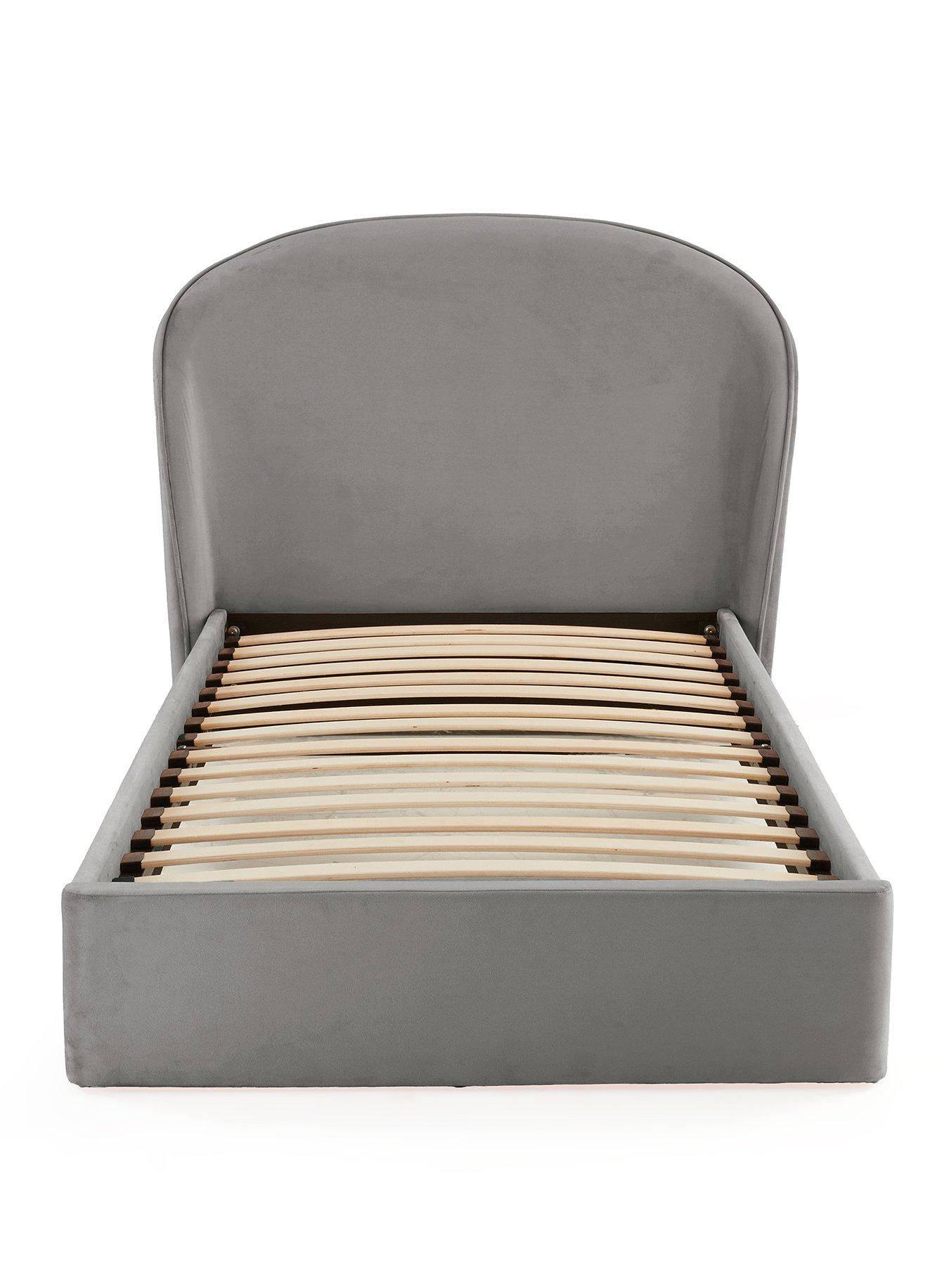  image of very-home-edee-childrens-bed-with-mattress-options-buy-amp-save-greynbsp--fscreg-certified