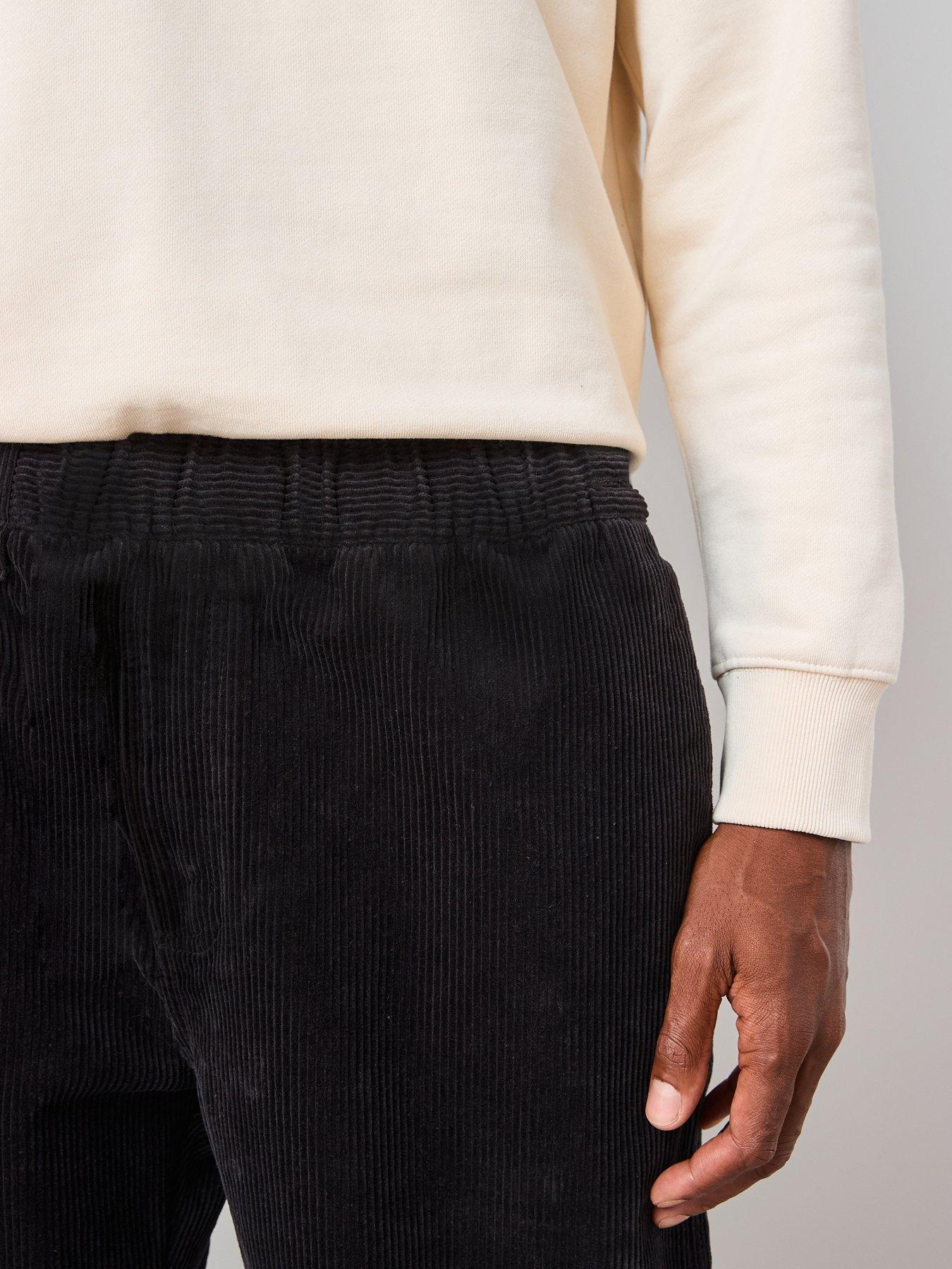 Image 3 of 5 of The Very Collection Cord Trousers - Black