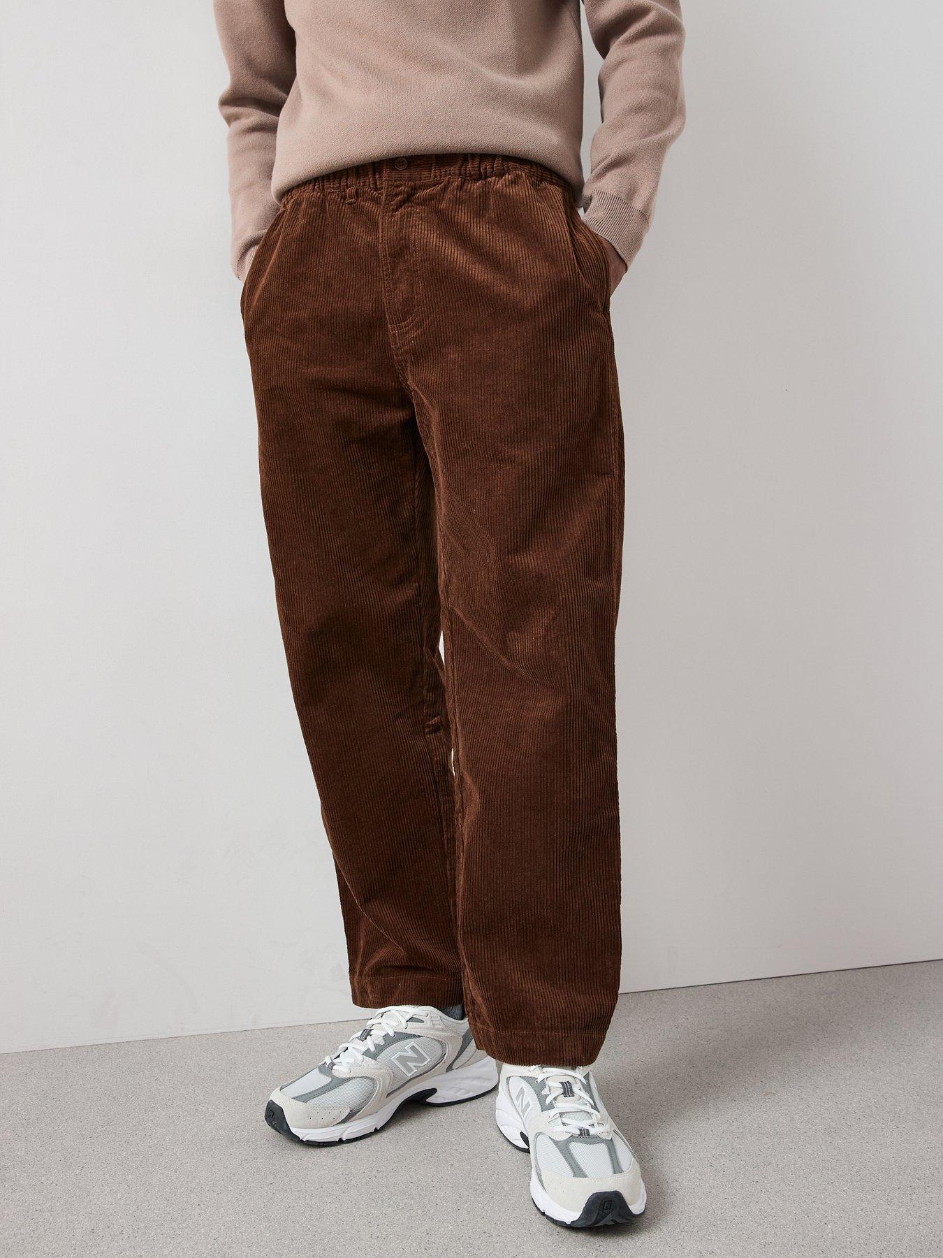 The Very Collection Cord Trouser - Brown