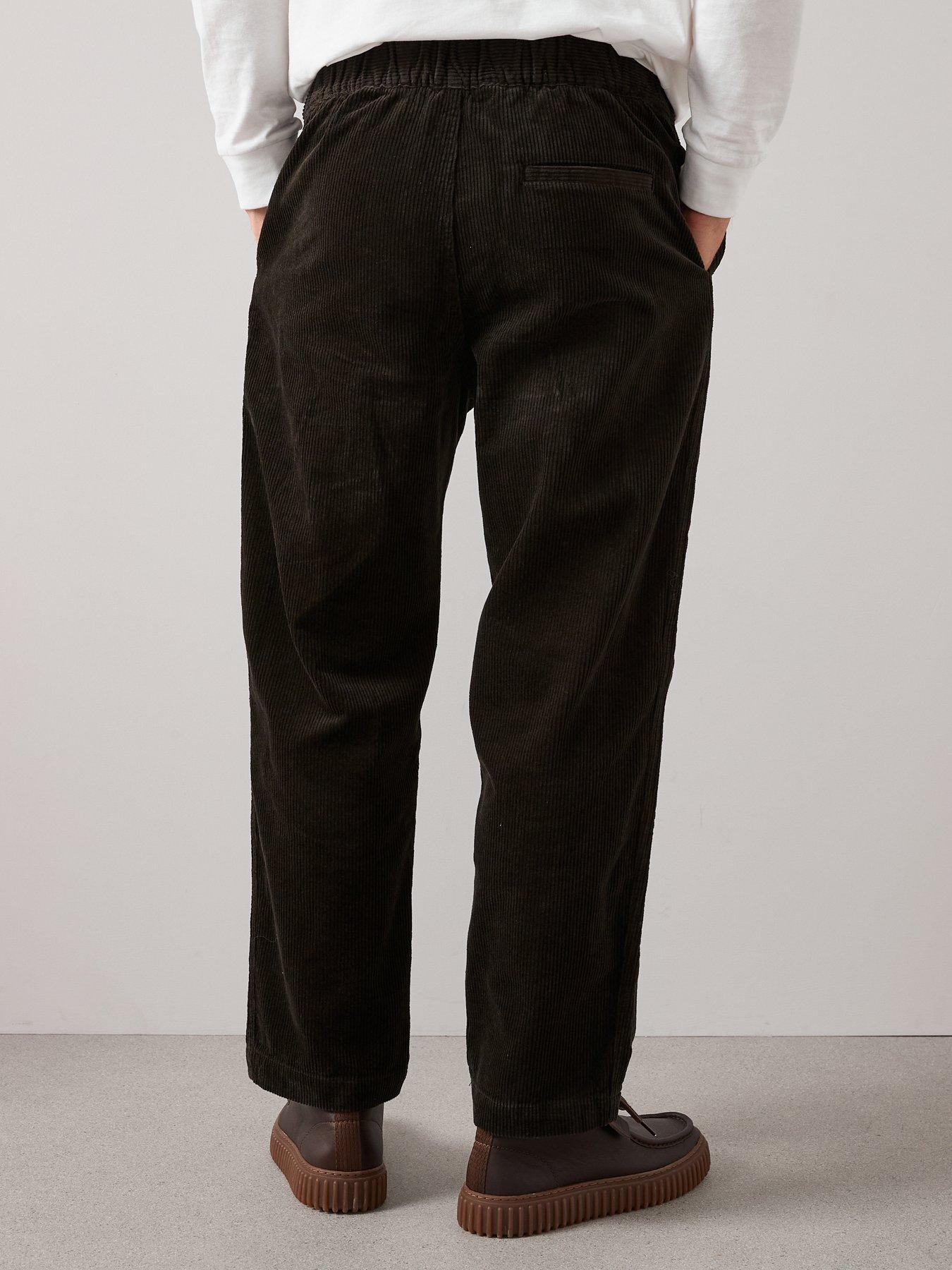 Image 2 of 6 of The Very Collection Cord Trousers - Dark Green