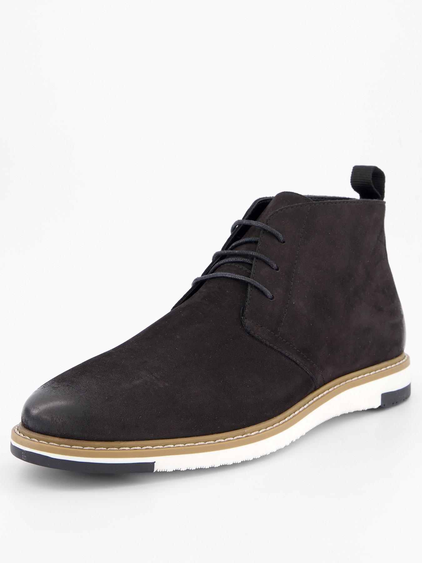  image of the-very-collection-suede-mid-boots-black