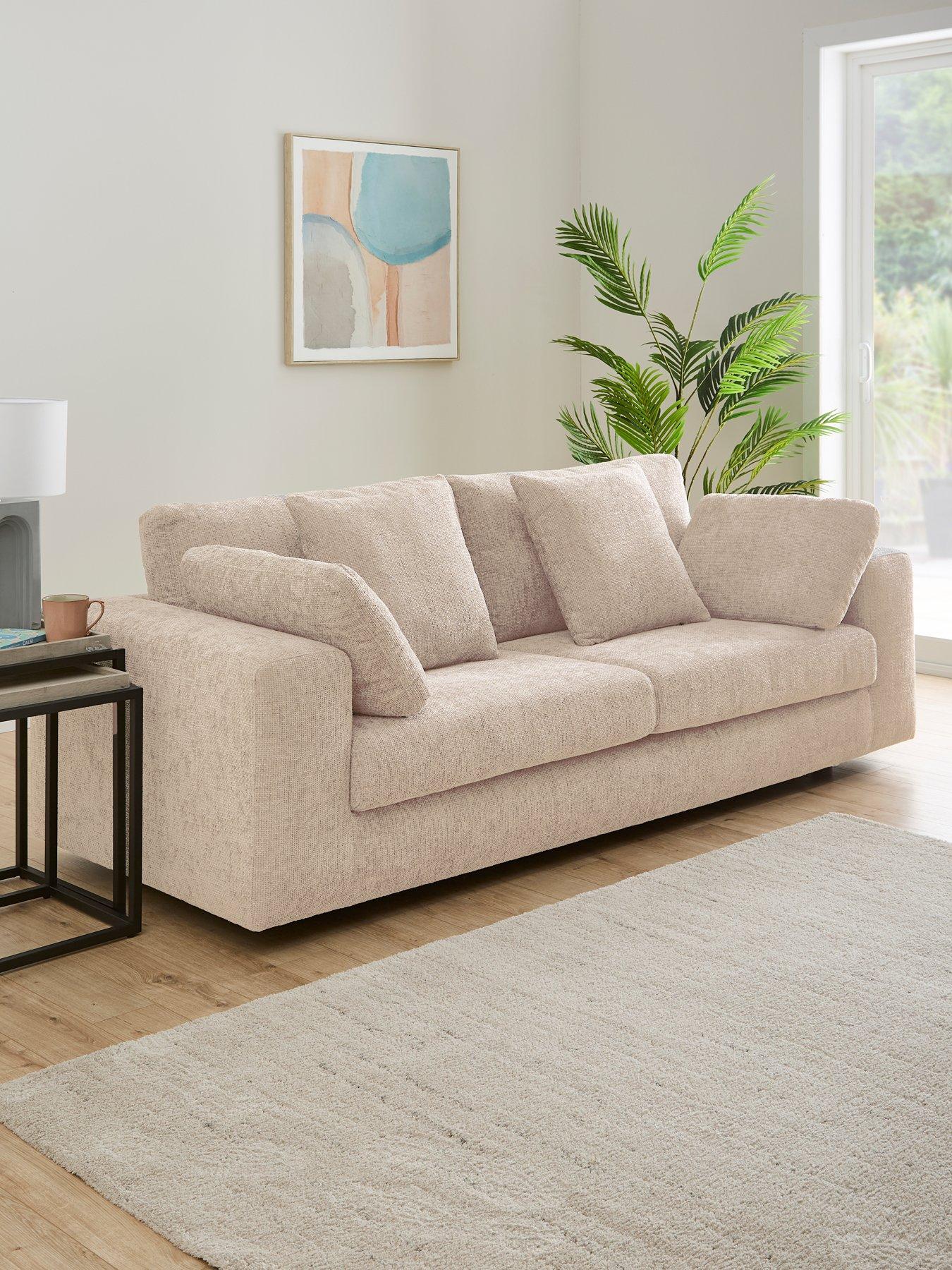 The Very Collection Avena 4 Seater Fabric Sofa - FSC® Certified