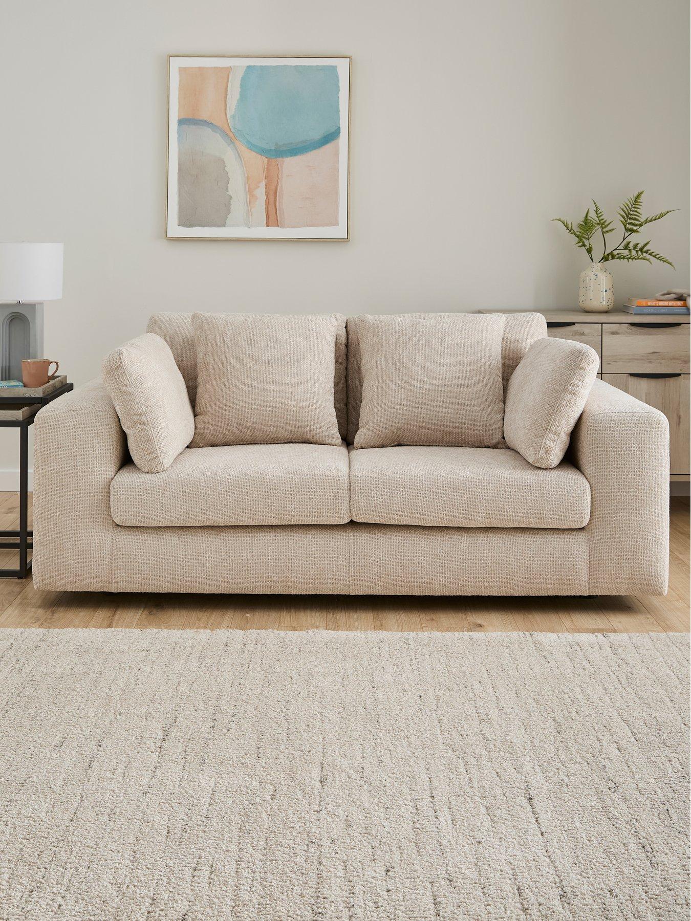 The Very Collection Avena 3 Seater Fabric Sofa - FSC® Certified