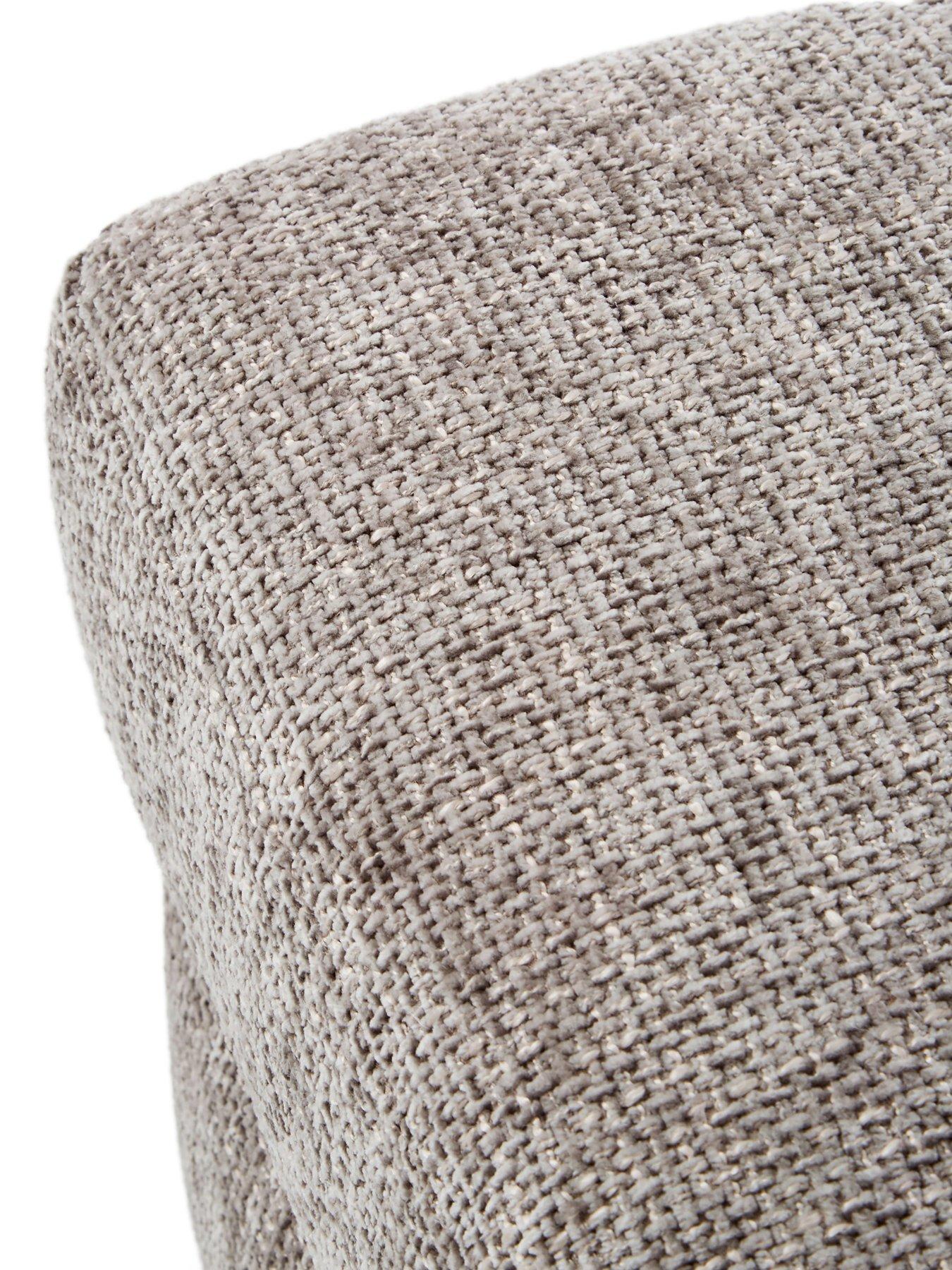 Image 5 of 5 of The Very Collection Avena Fabric Footstool - FSC&reg; Certified