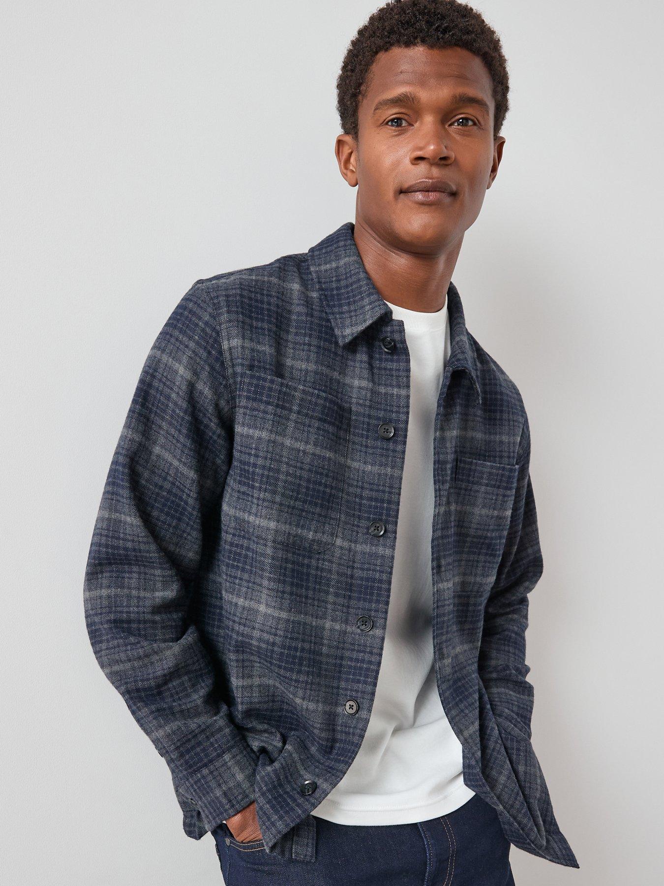 undefined Double Pocket Overshirt - Navy