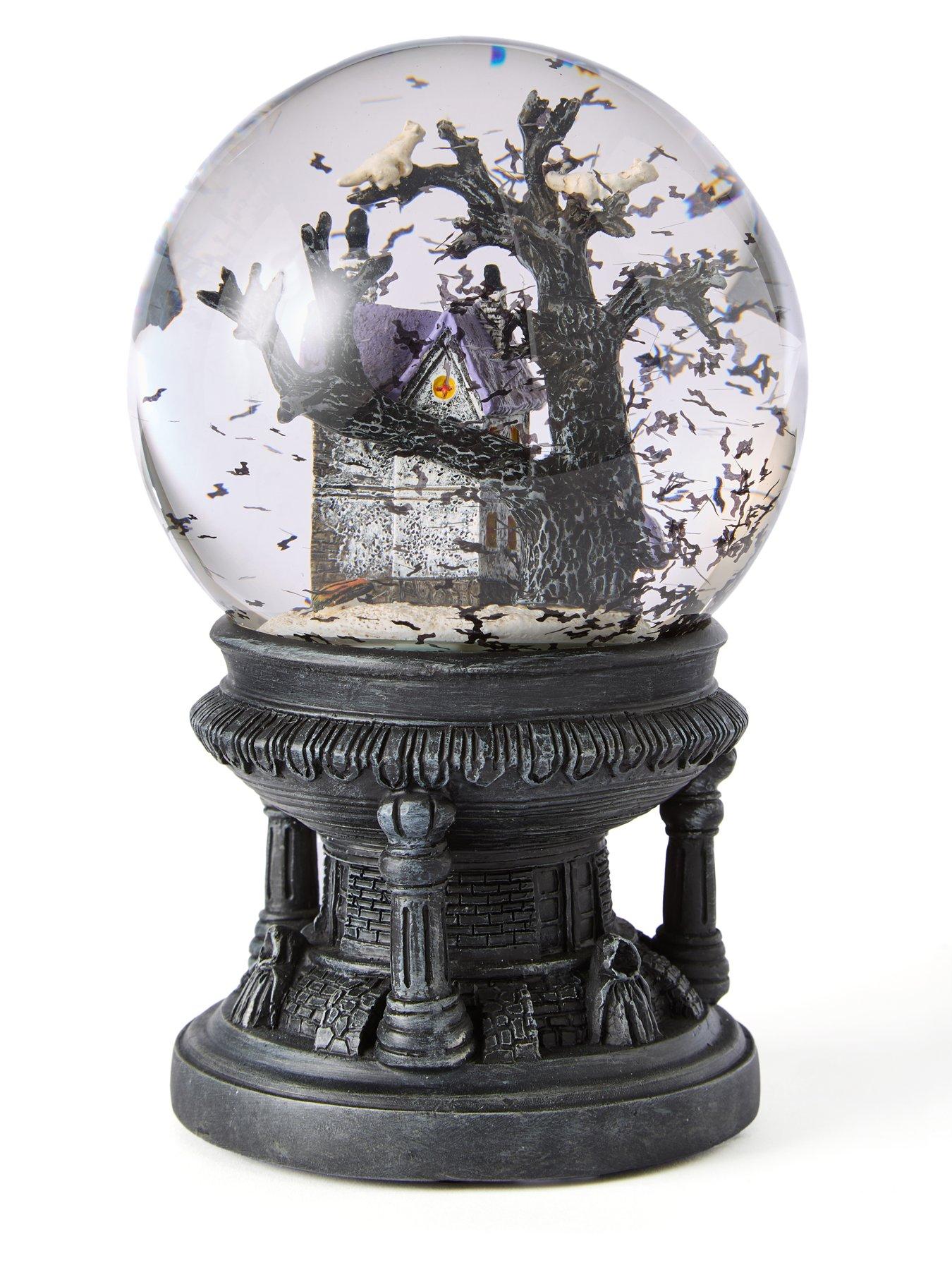 Image 3 of 6 of The Very Collection Spooky Scene Snowglobe with Music Halloween Decoration