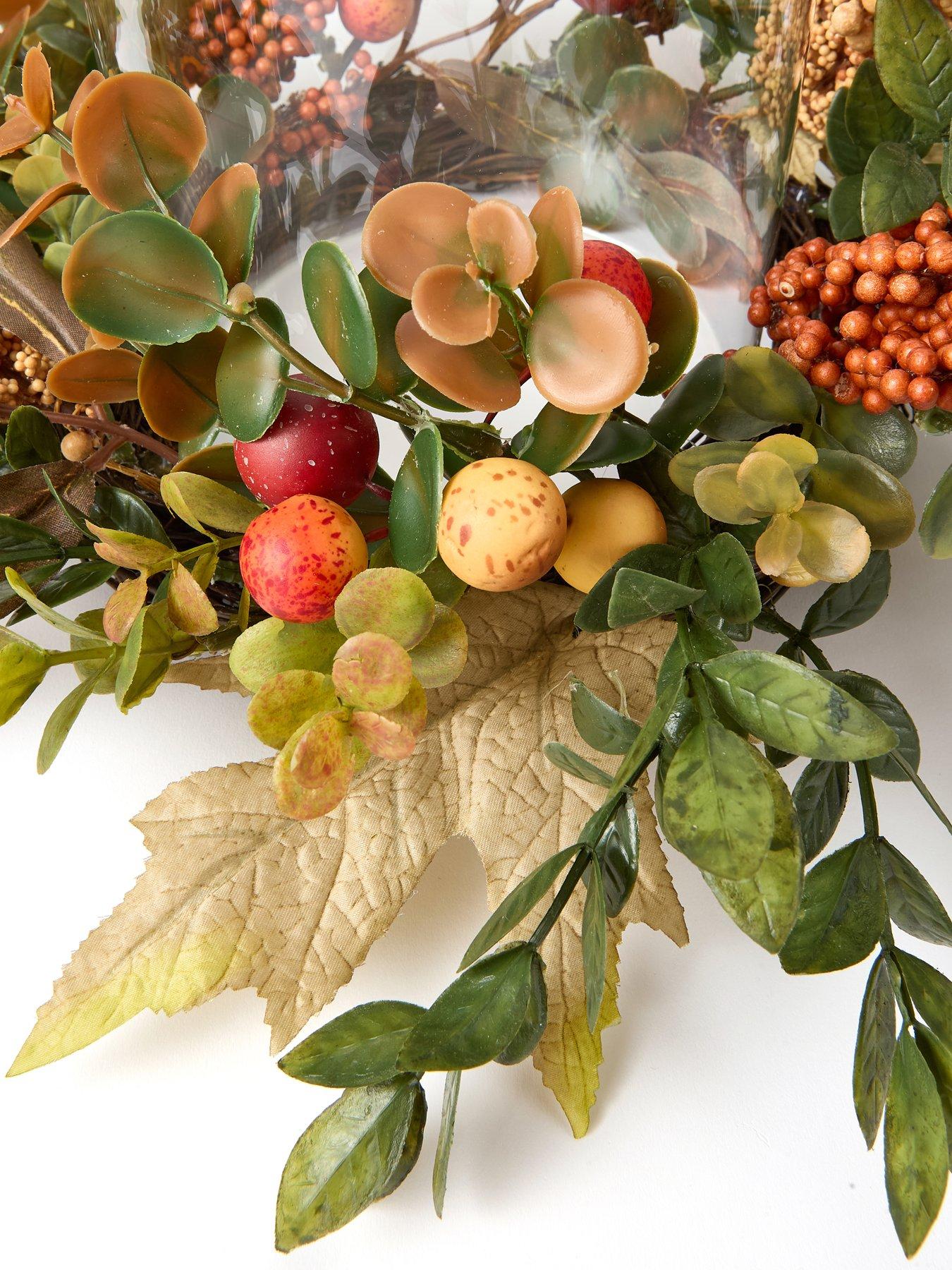 Image 5 of 6 of Very Home Autumn&nbsp;Rose Hip And Berry Hurricane Lamp