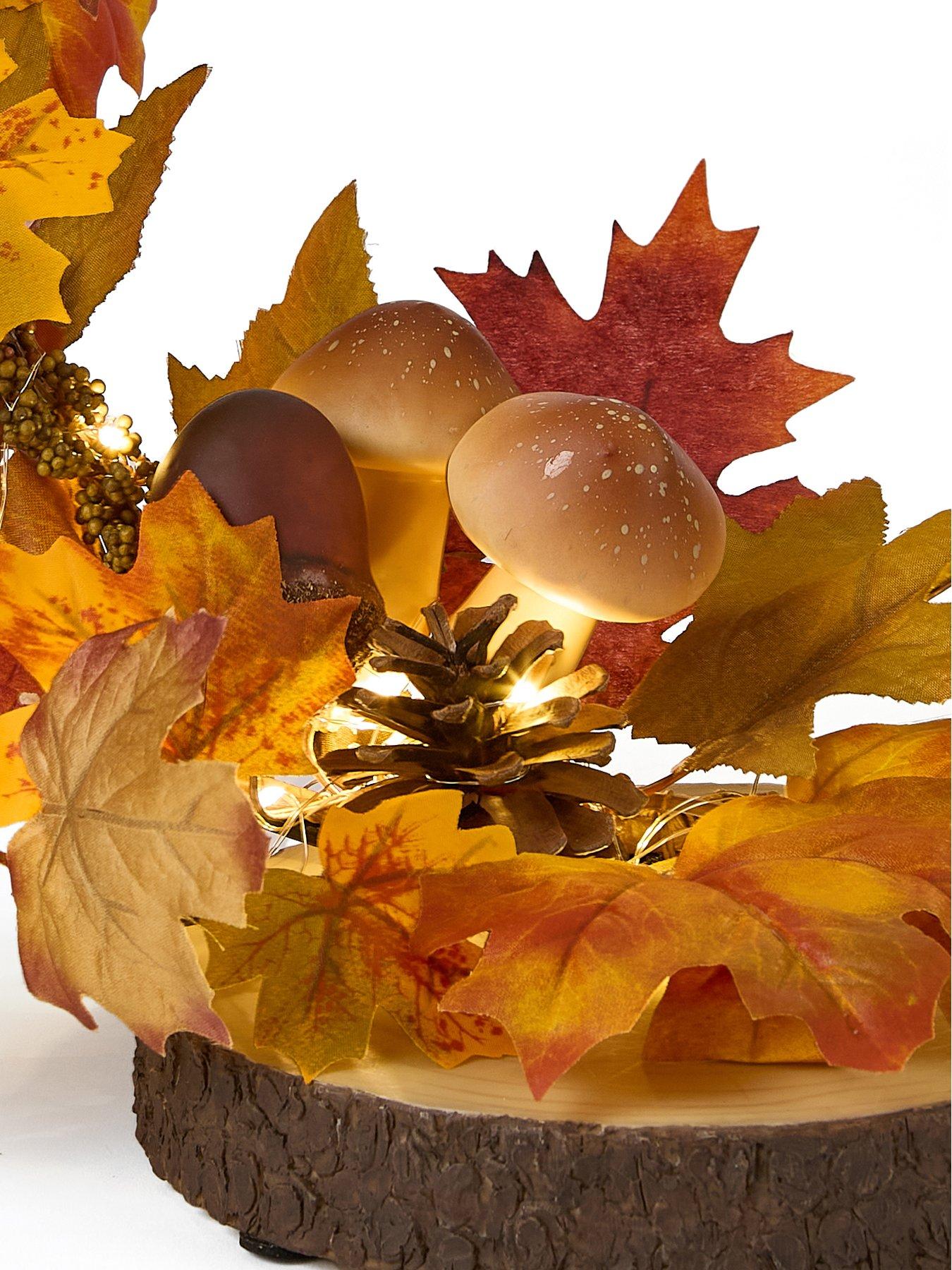 Image 5 of 5 of The Very Collection Autumnal Hoop Lit Table Top Decoration