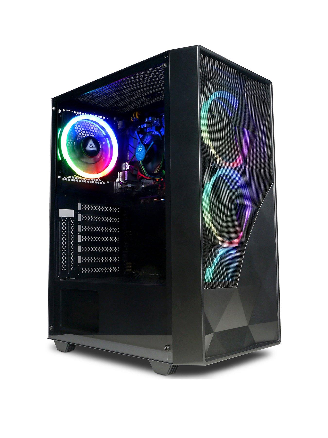 CyberPower PC Eurus Desktop PC- AMD Ryzen 5 8500G, 16GB RAM, 1TB SSD - Black