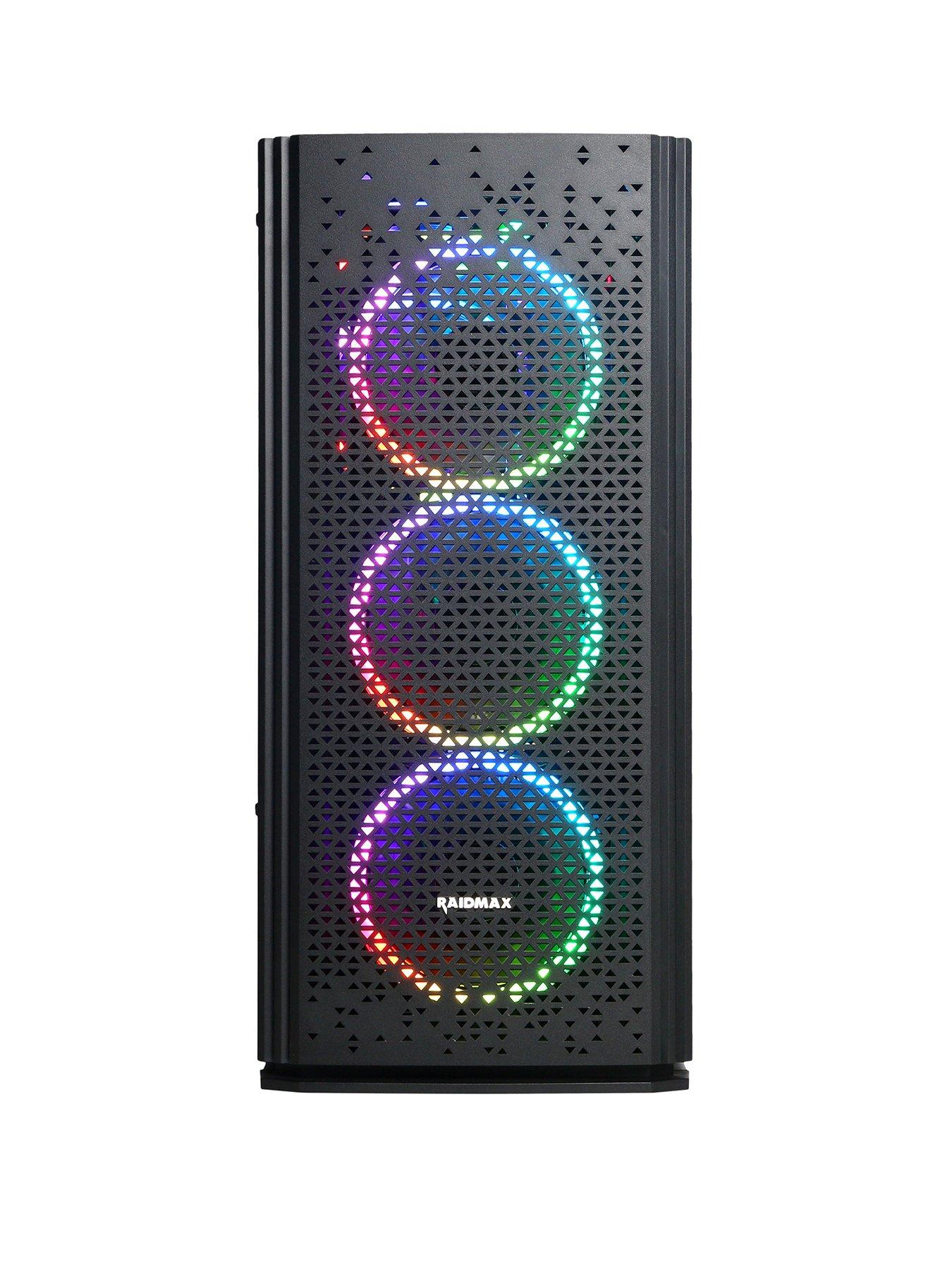  image of cyberpower-pc-blaze-geforce-rtx-3050-intel-core-i5-16gb-500gb-black