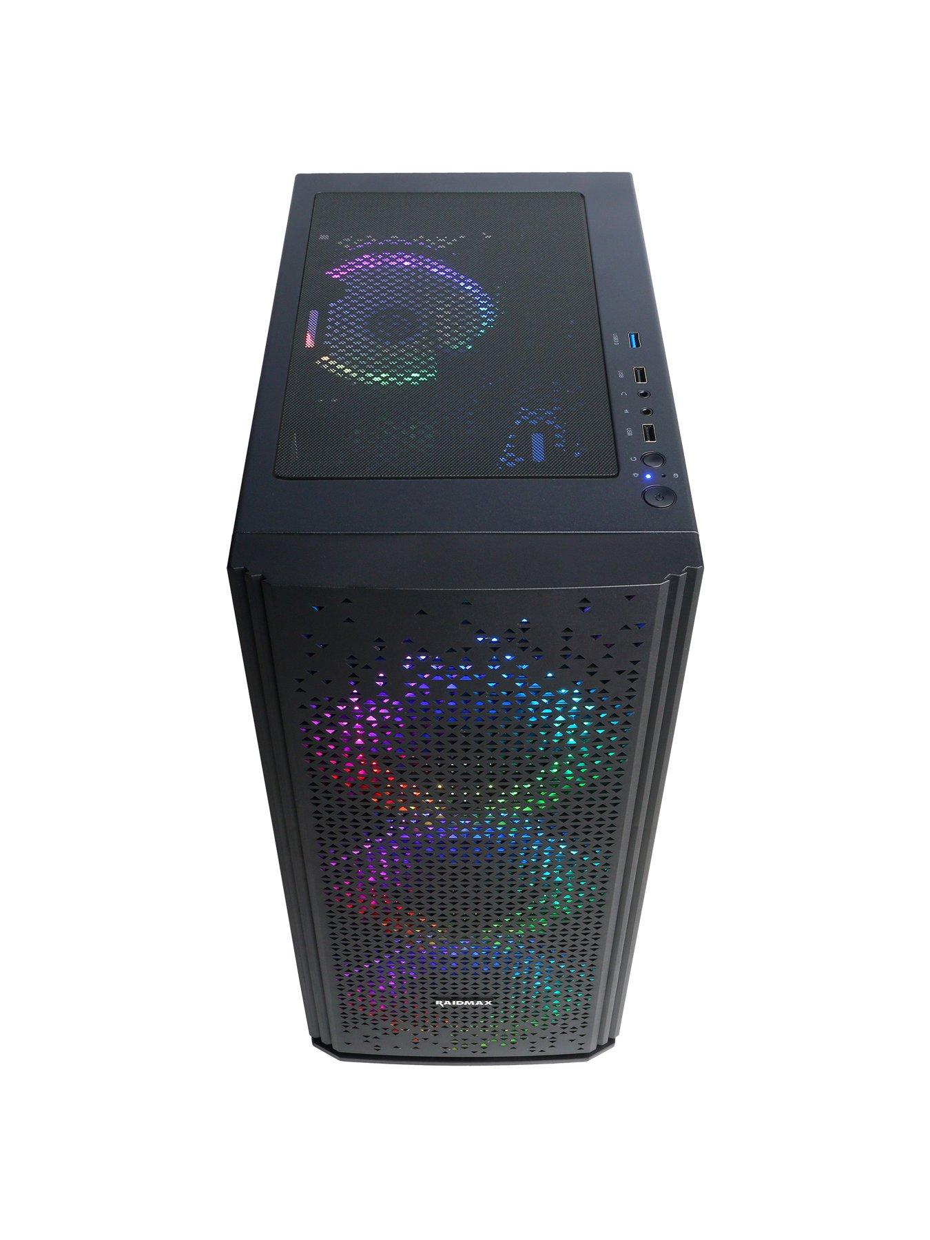  image of cyberpower-pc-blaze-geforce-rtx-3050-intel-core-i5-16gb-500gb-black