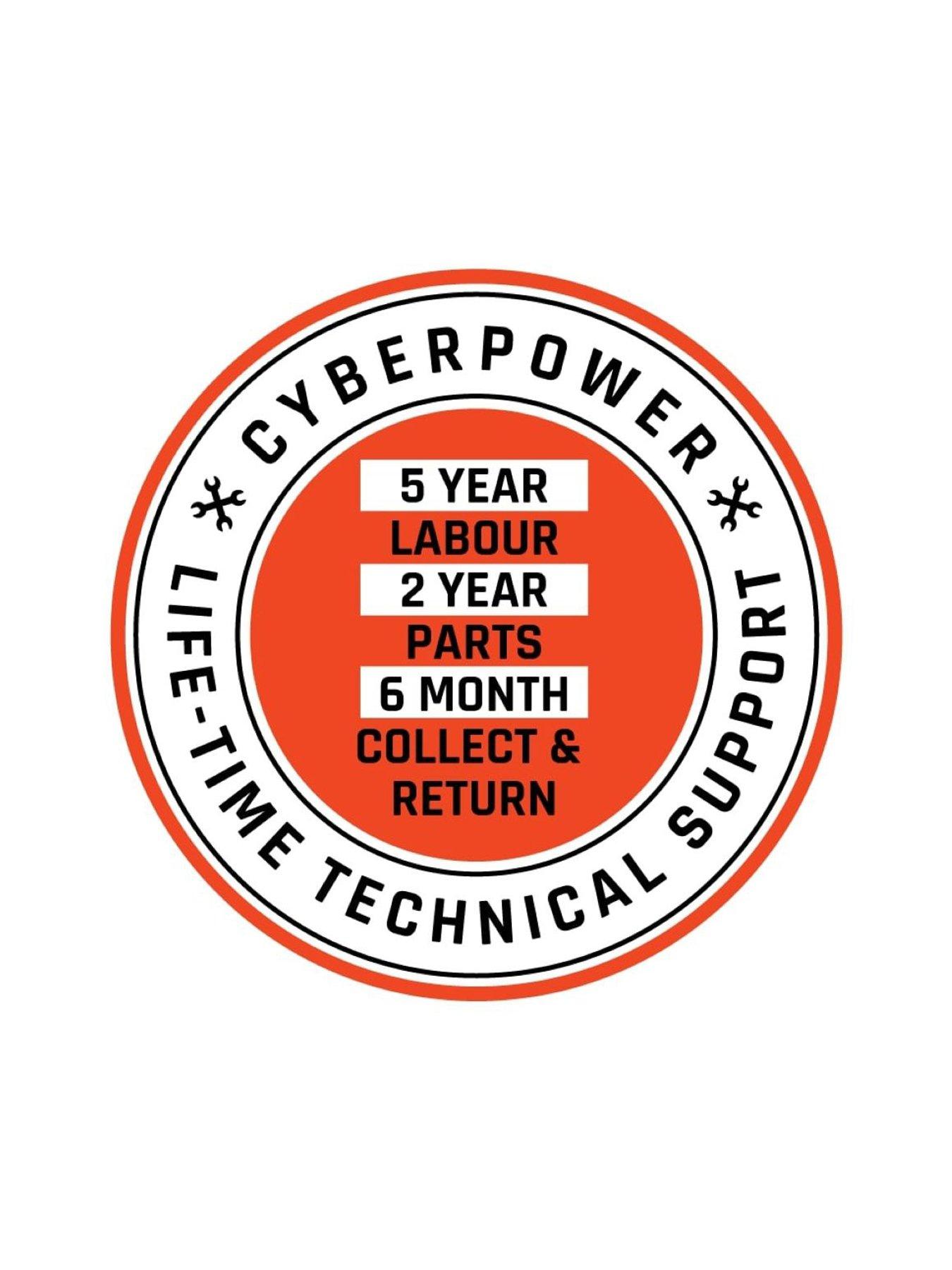  image of cyberpower-pc-blaze-geforce-rtx-3050-intel-core-i5-16gb-500gb-black