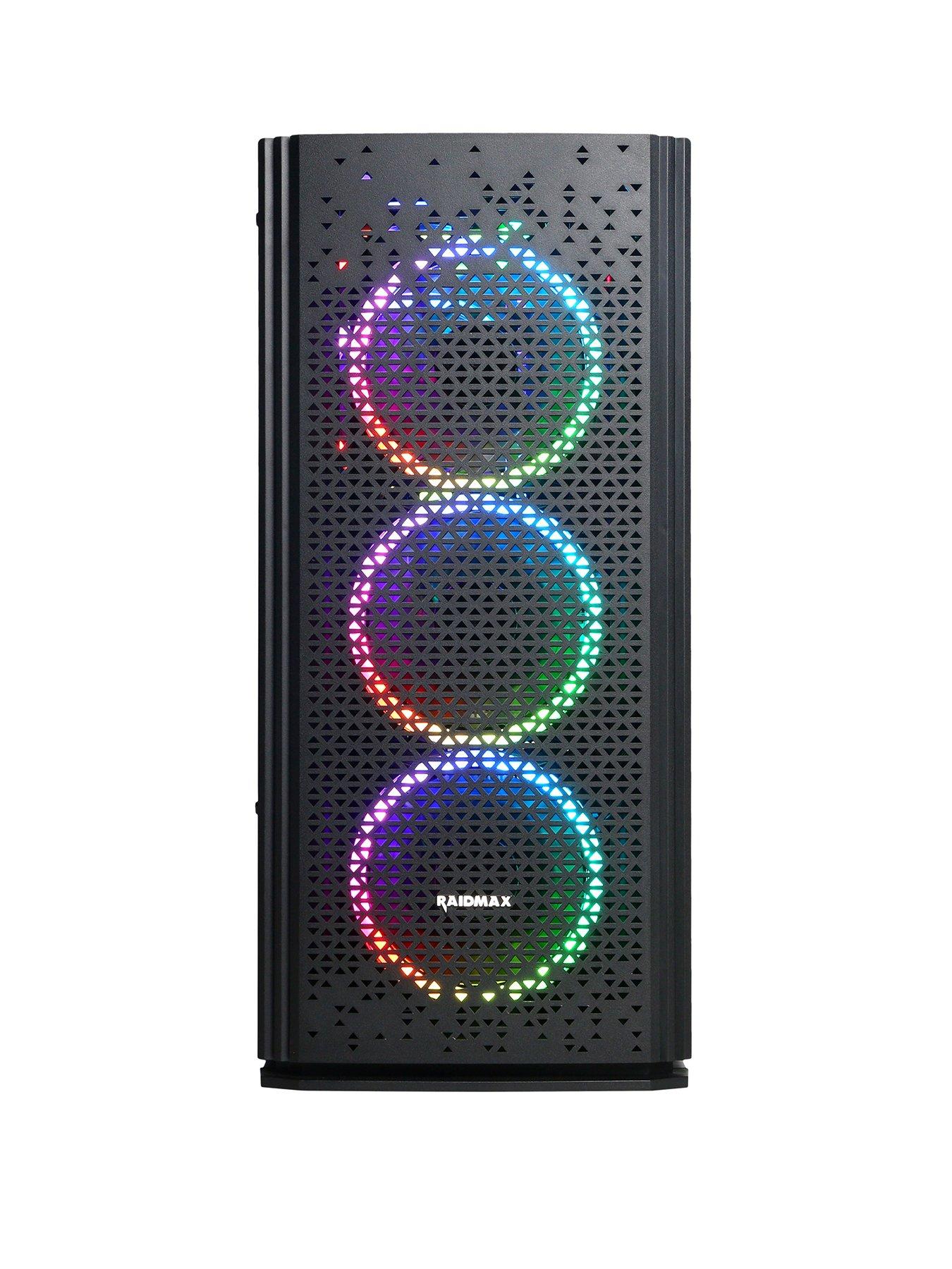  image of cyberpower-pc-blaze-bundle-geforce-rtx-3050-amd-ryzen-5-16gb-500gb-black