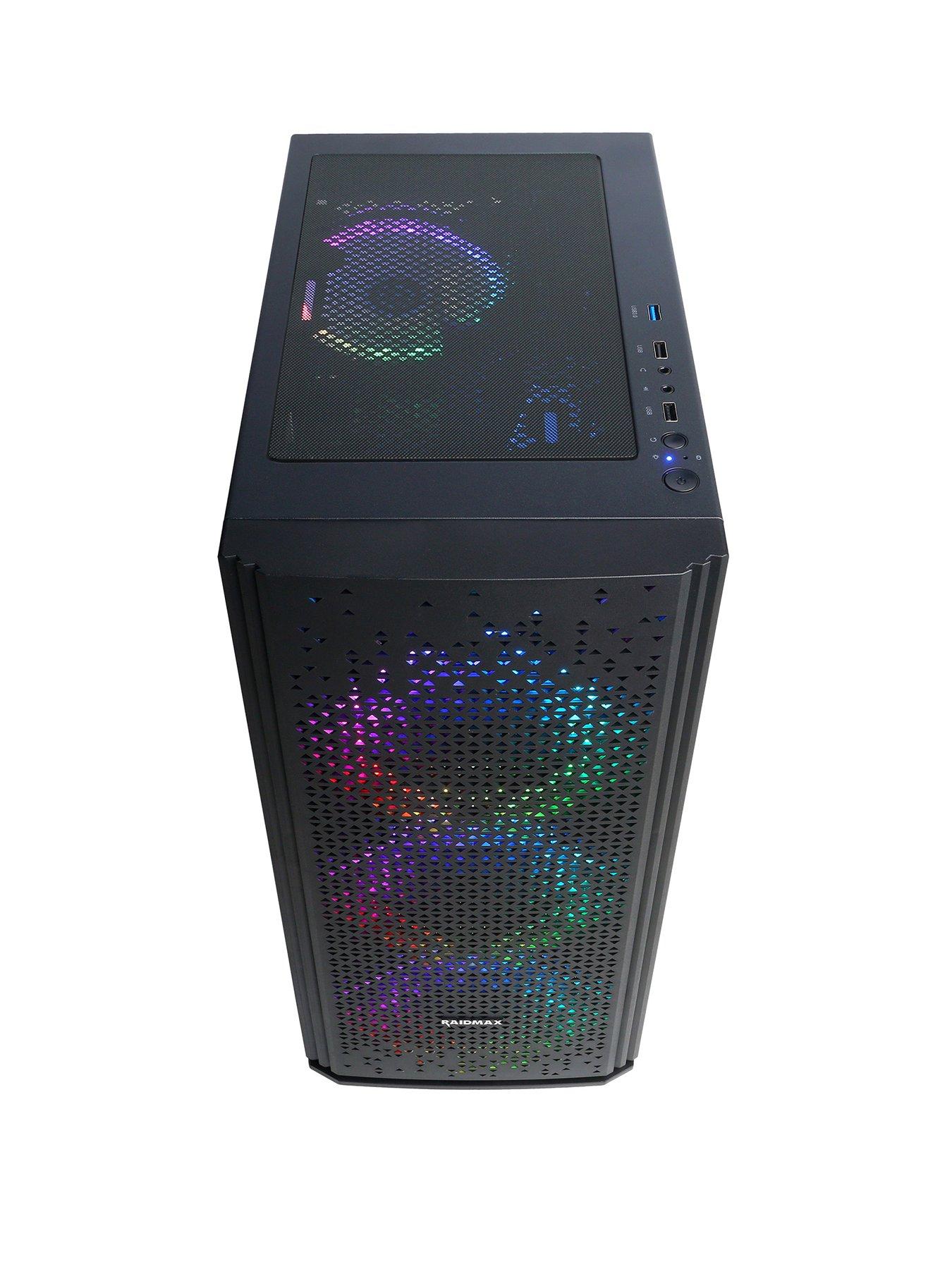 Image 3 of 6 of CyberPower PC Blaze - GeForce RTX 3060 - AMD Ryzen 5 - 16GB - 1TB - Black