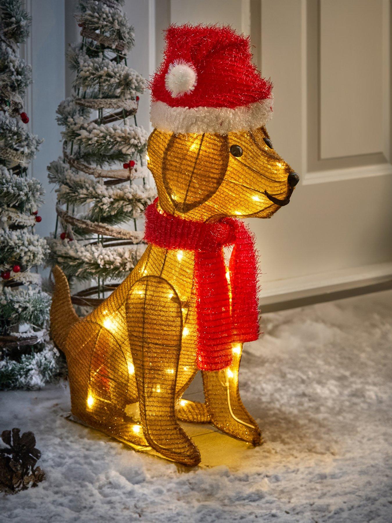 Image 2 of 7 of The Very Collection Halloween/Christmas Dog Light Outdoor Decoration