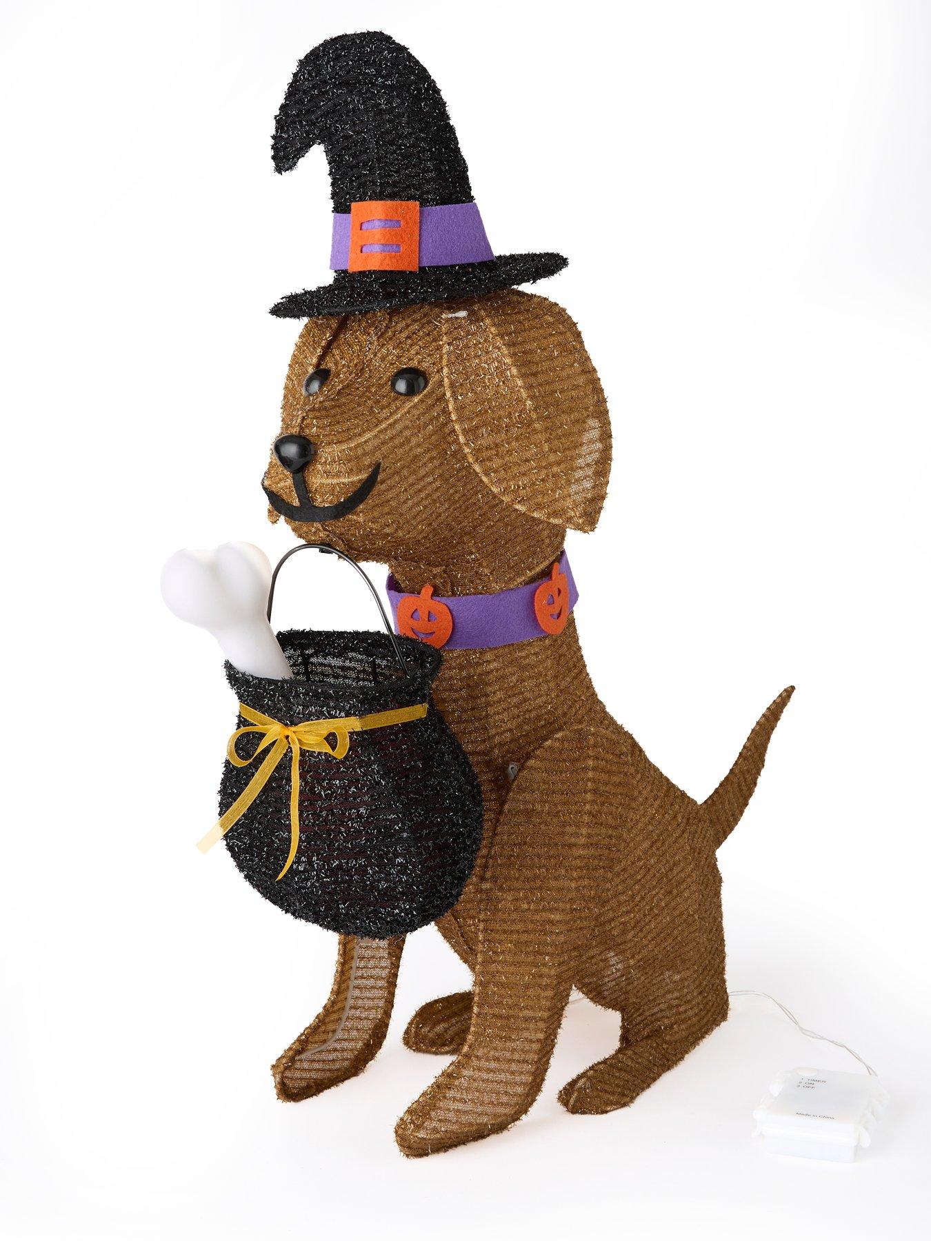 Image 3 of 7 of The Very Collection Halloween/Christmas Dog Light Outdoor Decoration