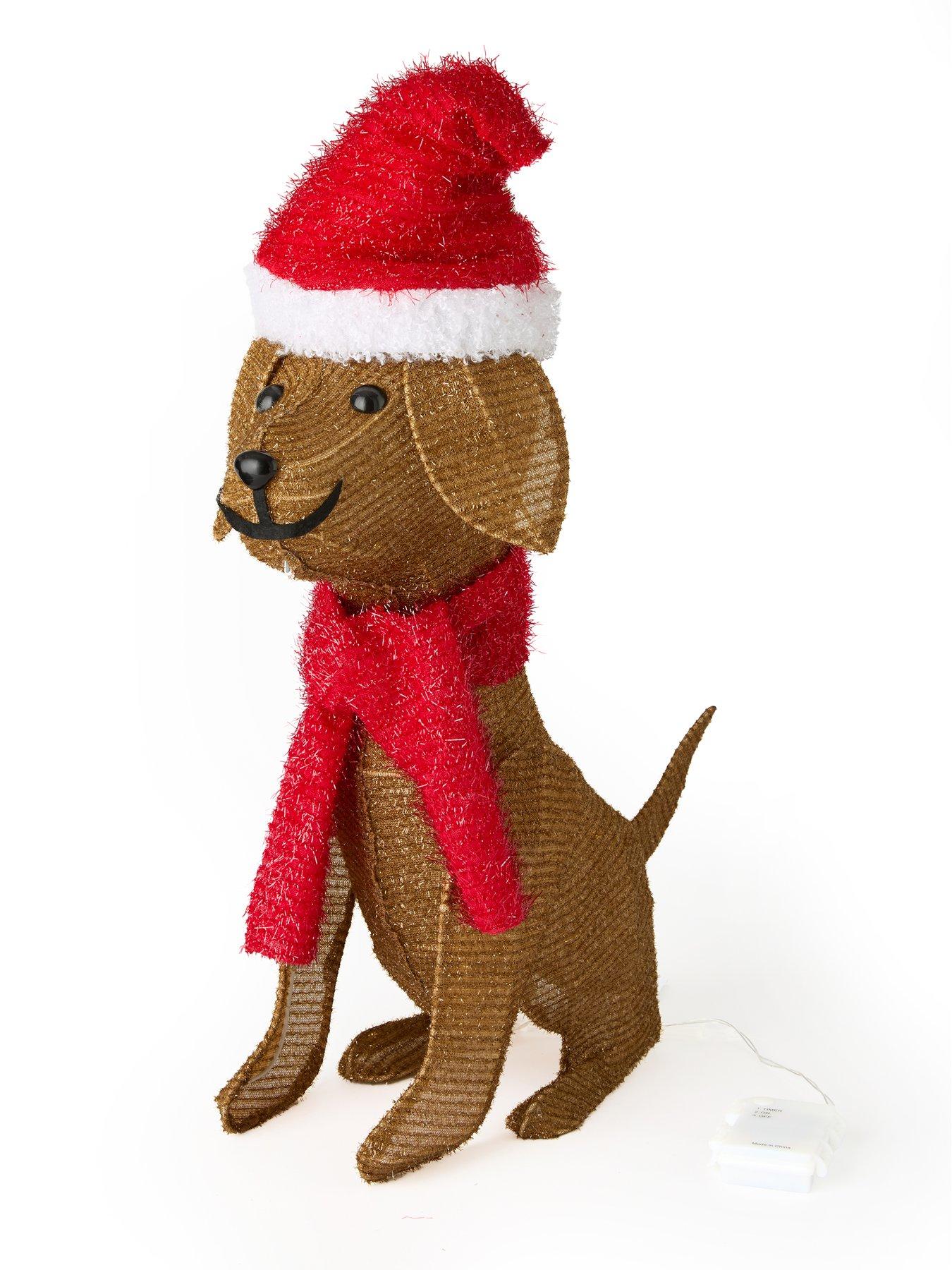 Image 5 of 7 of The Very Collection Halloween/Christmas Dog Light Outdoor Decoration