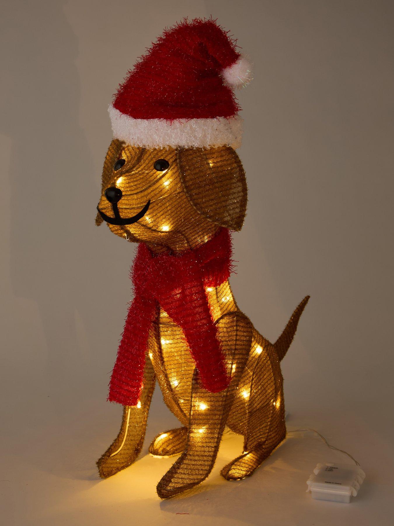 Image 6 of 7 of The Very Collection Halloween/Christmas Dog Light Outdoor Decoration
