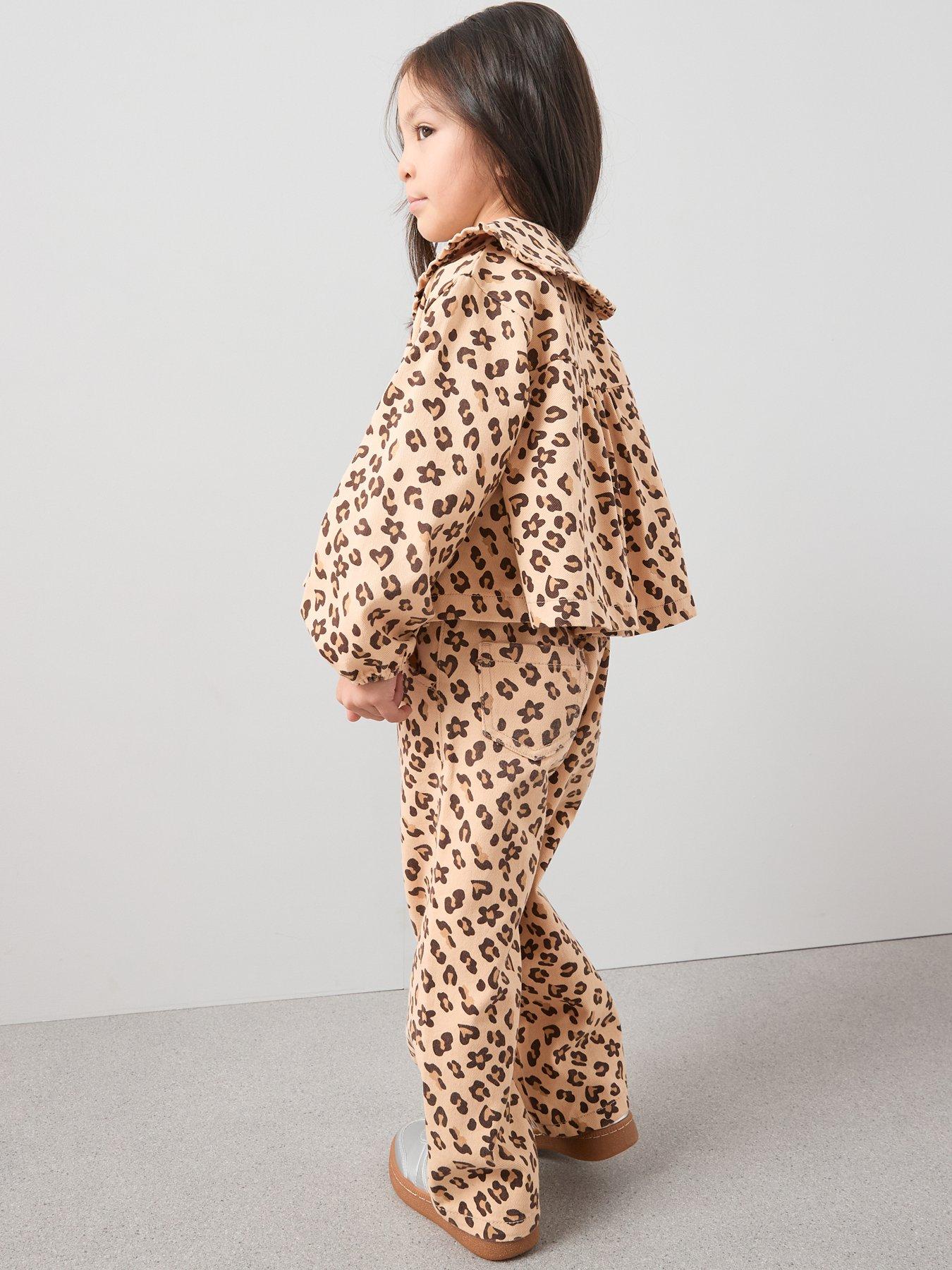 Image 2 of 5 of The Very Collection Girls 2 Piece&nbsp;Cotton Twill Jacket and Trouser Set - Multi