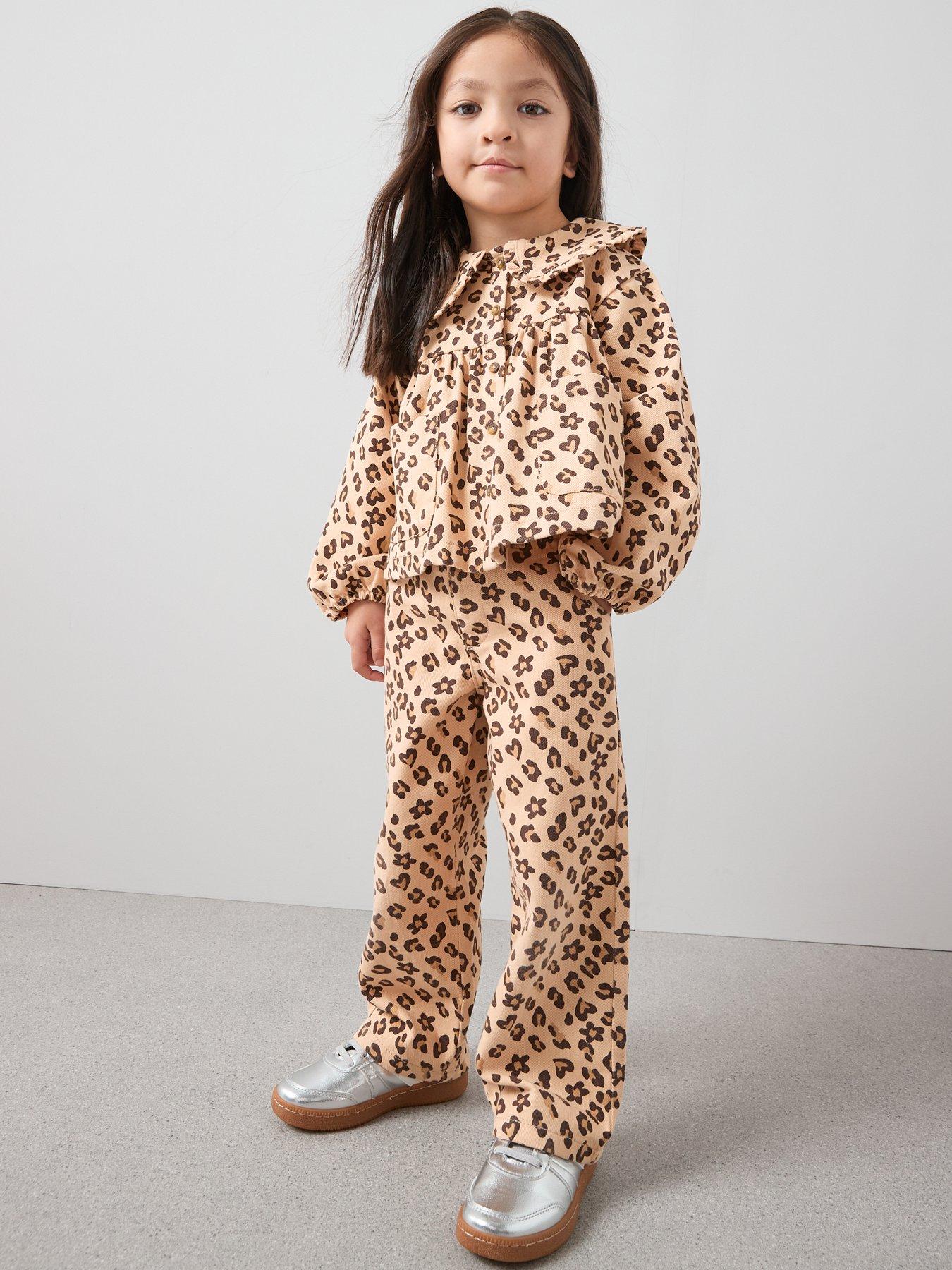 Image 3 of 5 of The Very Collection Girls 2 Piece&nbsp;Cotton Twill Jacket and Trouser Set - Multi