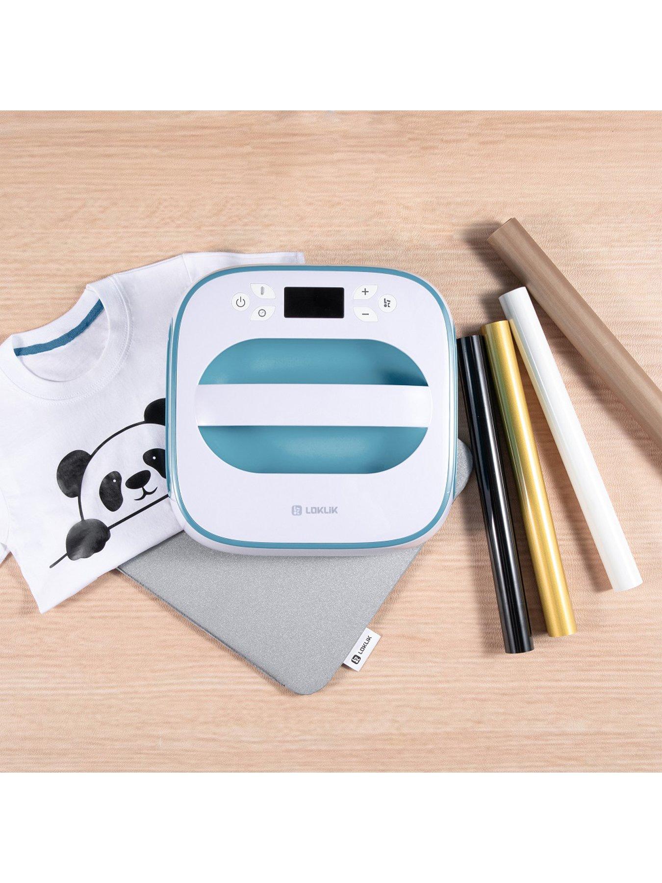  image of loklik-easy-amp-mini-heat-press-starter-accs-bundle
