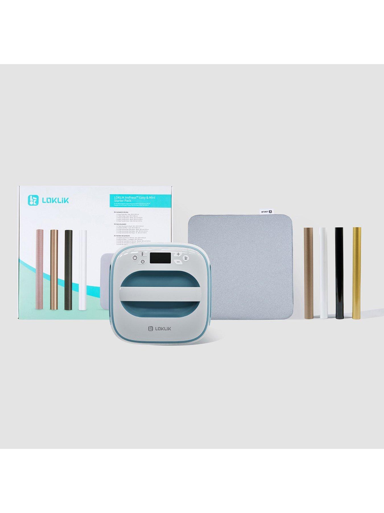  image of loklik-easy-amp-mini-heat-press-starter-accs-bundle