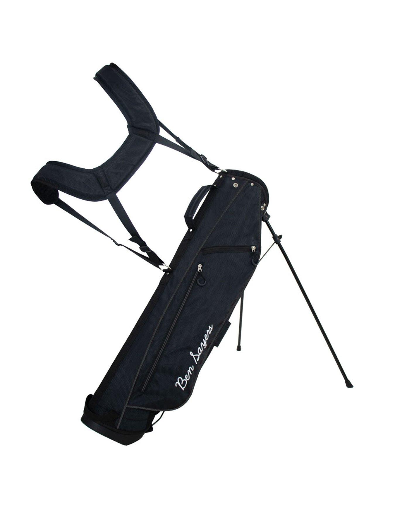 ben-sayers-lte-pencil-golf-stand-bag-blackgrey