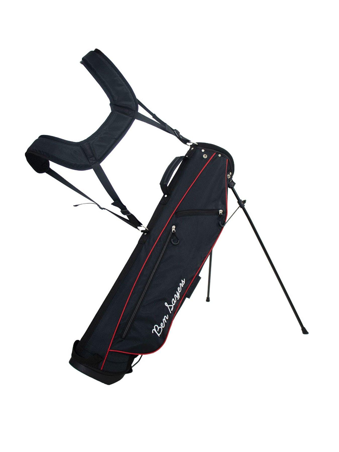 ben-sayers-lte-pencil-golf-stand-bag-blackred