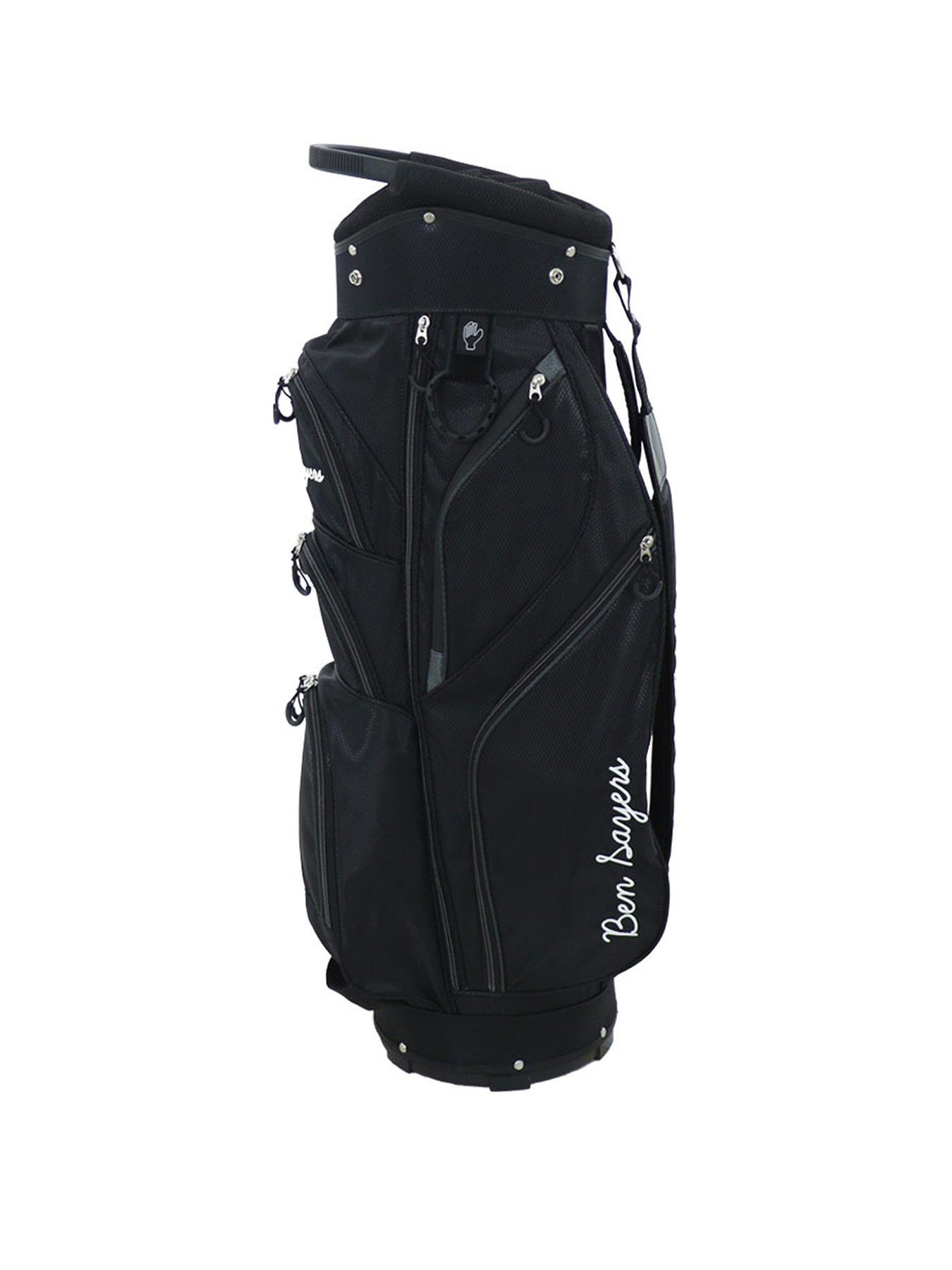 ben-sayers-dlx-golf-cart-bag-blackgrey