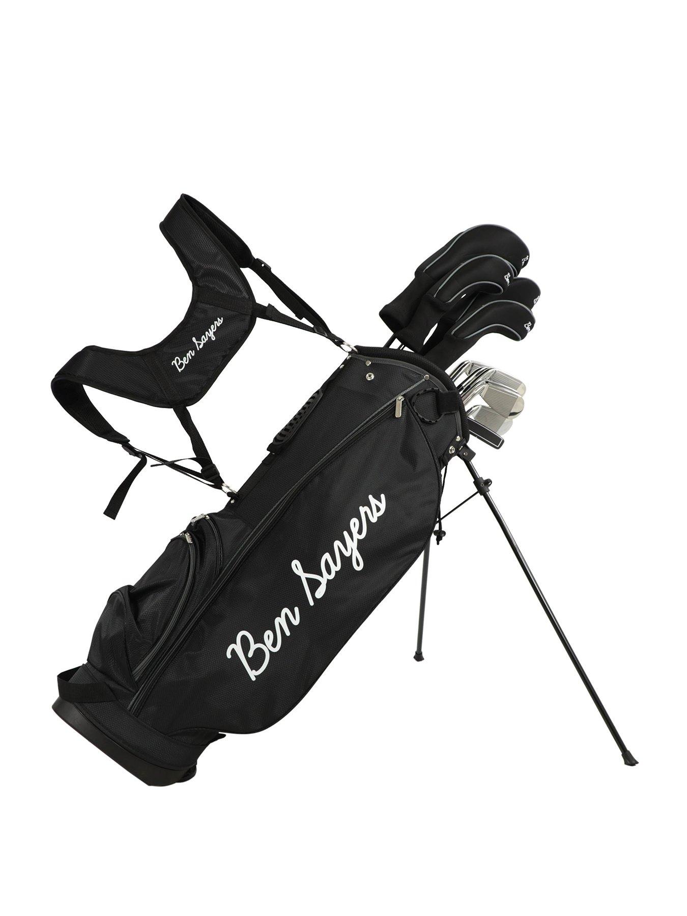 Ben Sayers M8 Package Set - Golf Stand Bag - Black/Grey - Graphite/Steel - Right Hand