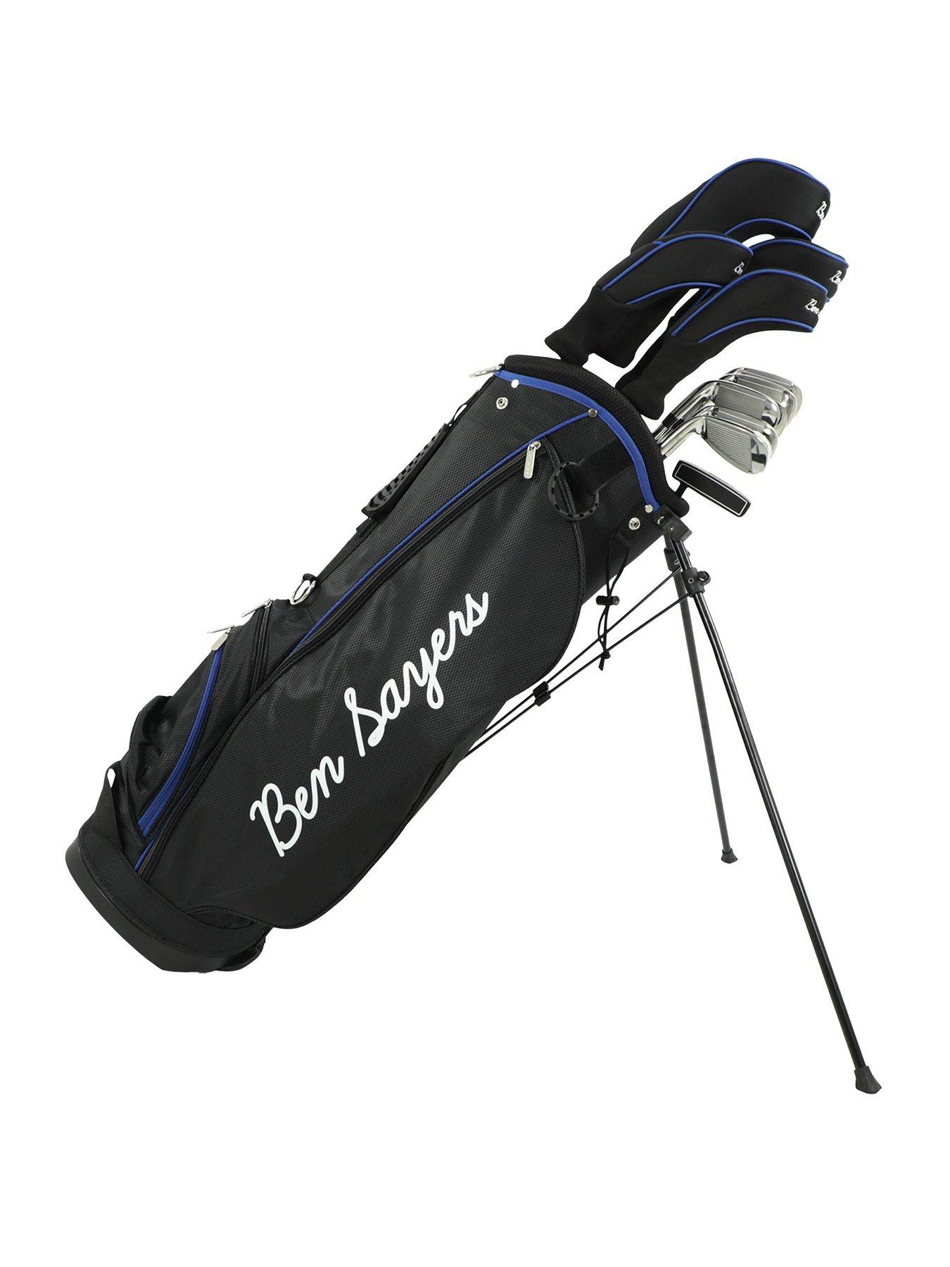  image of ben-sayers-m8-package-set-golf-stand-bag-blackblue-graphite-right-hand