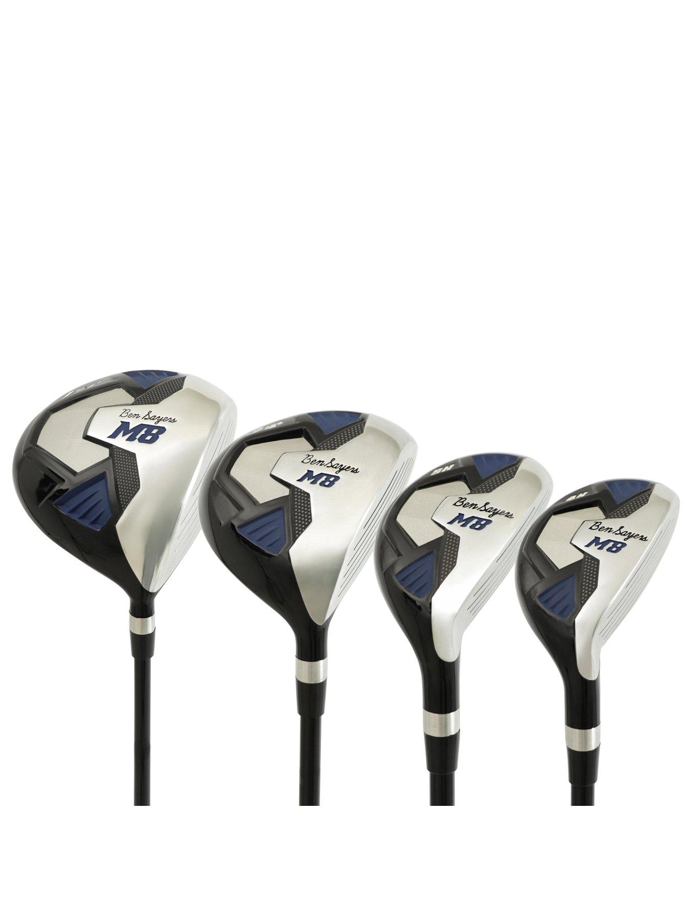  image of ben-sayers-m8-package-set-golf-stand-bag-blackblue-graphite-right-hand