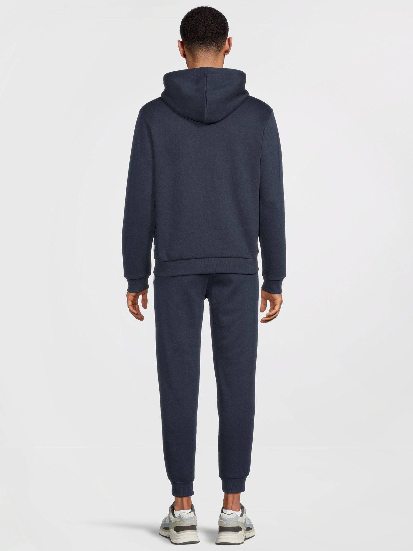  image of jack-jones-2-pack-bradley-heavyweight-hoodies-navy