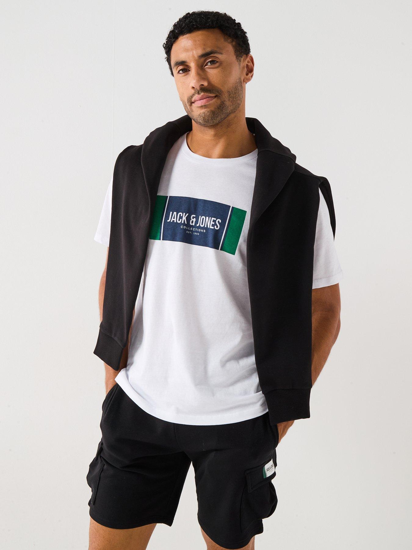 Jack & Jones Hayoto Triple Pack Hoodie Set - Black/White