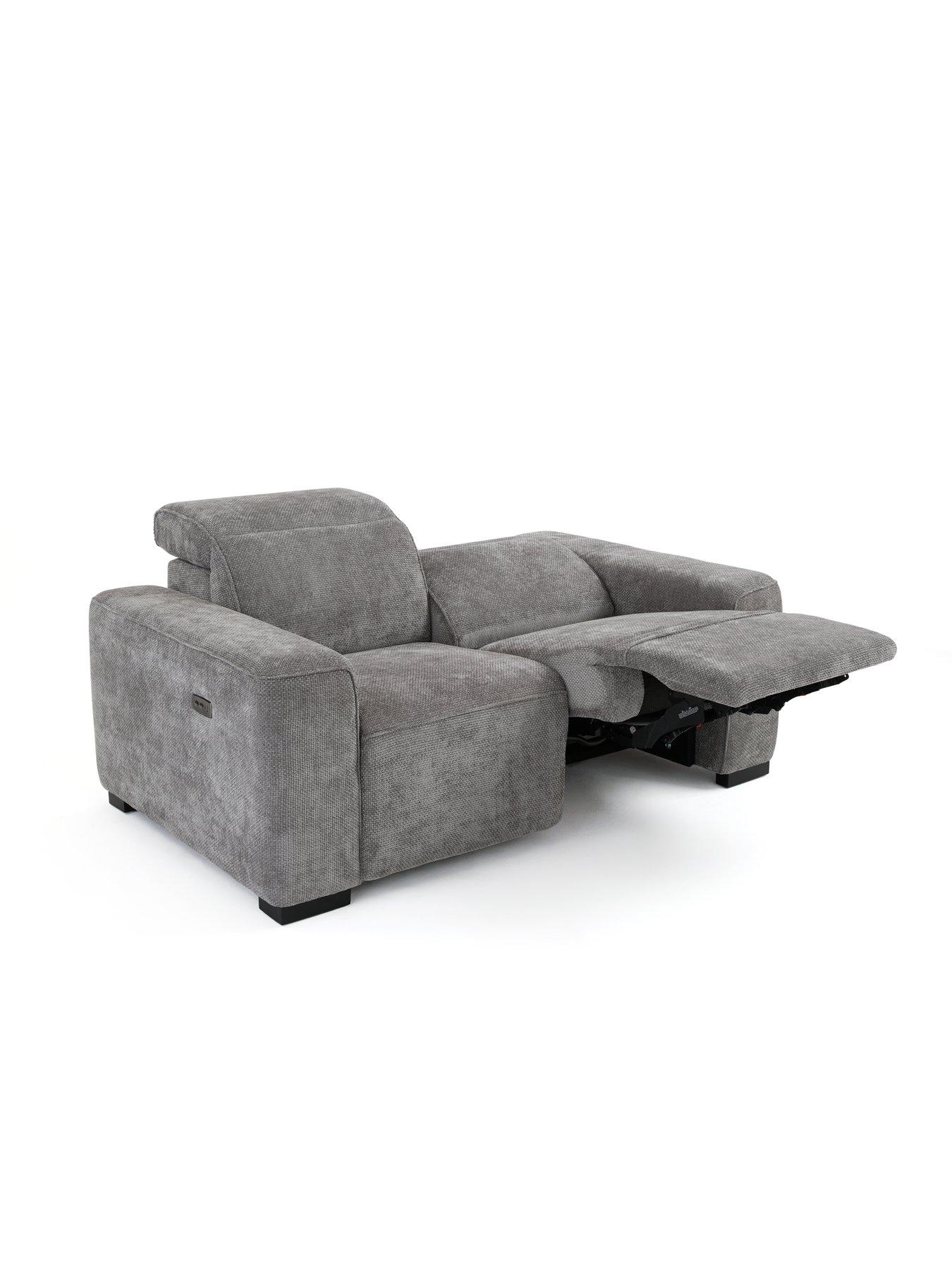 Image 6 of 7 of Very Home Venosa 2 Seater Power Recliner Fabric Sofa