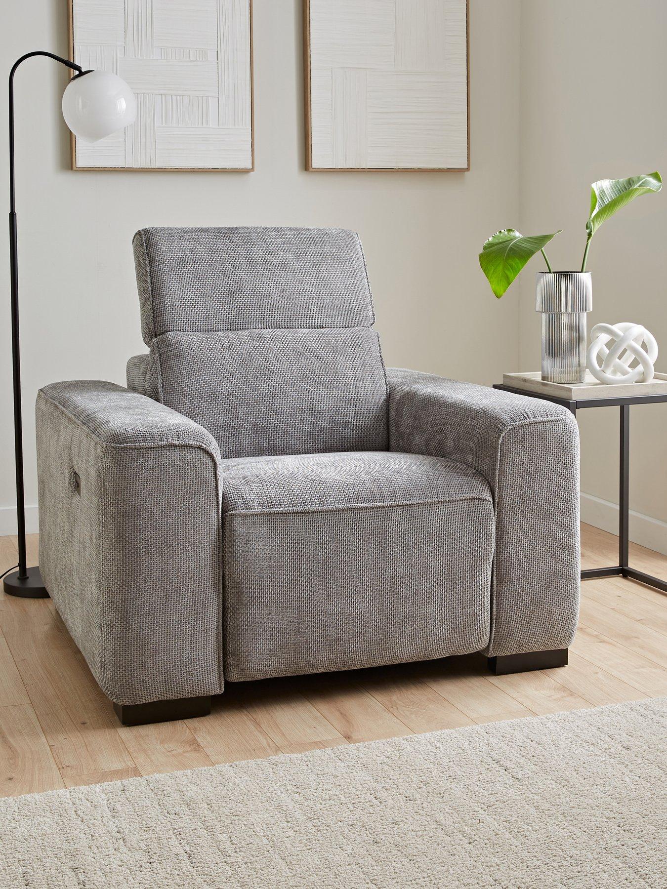 Image 1 of 7 of Very Home Venosa Power Recliner Fabric Chair