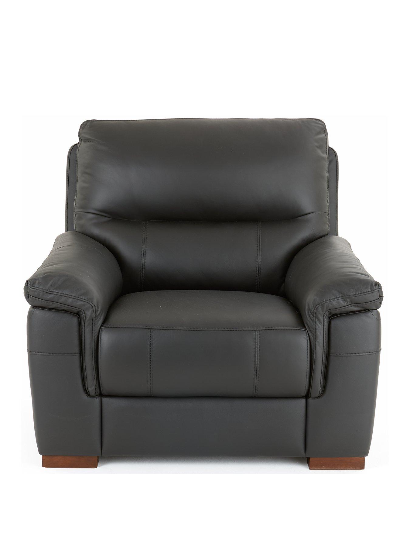Image 2 of 7 of The Very Collection Prenton Leather Chair