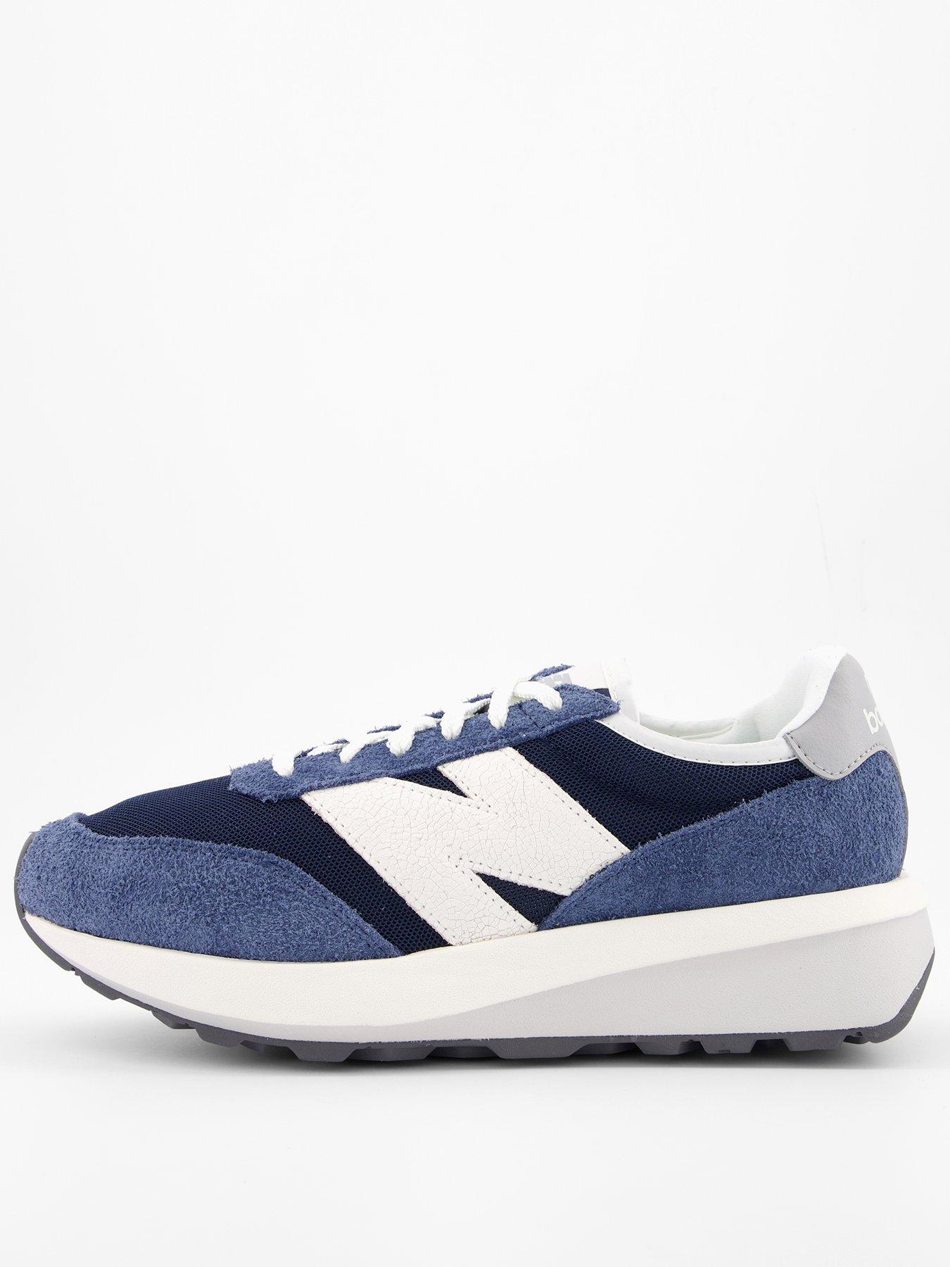 New Balance Men's 370 Trainers - Navy Blue