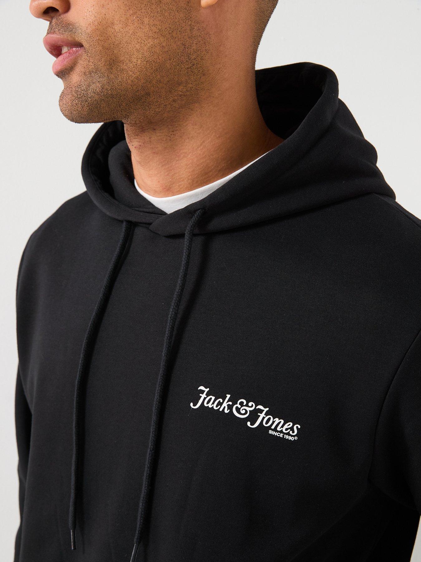 Image 5 of 6 of Jack & Jones Yuki Sweat Tracksuit - Black
