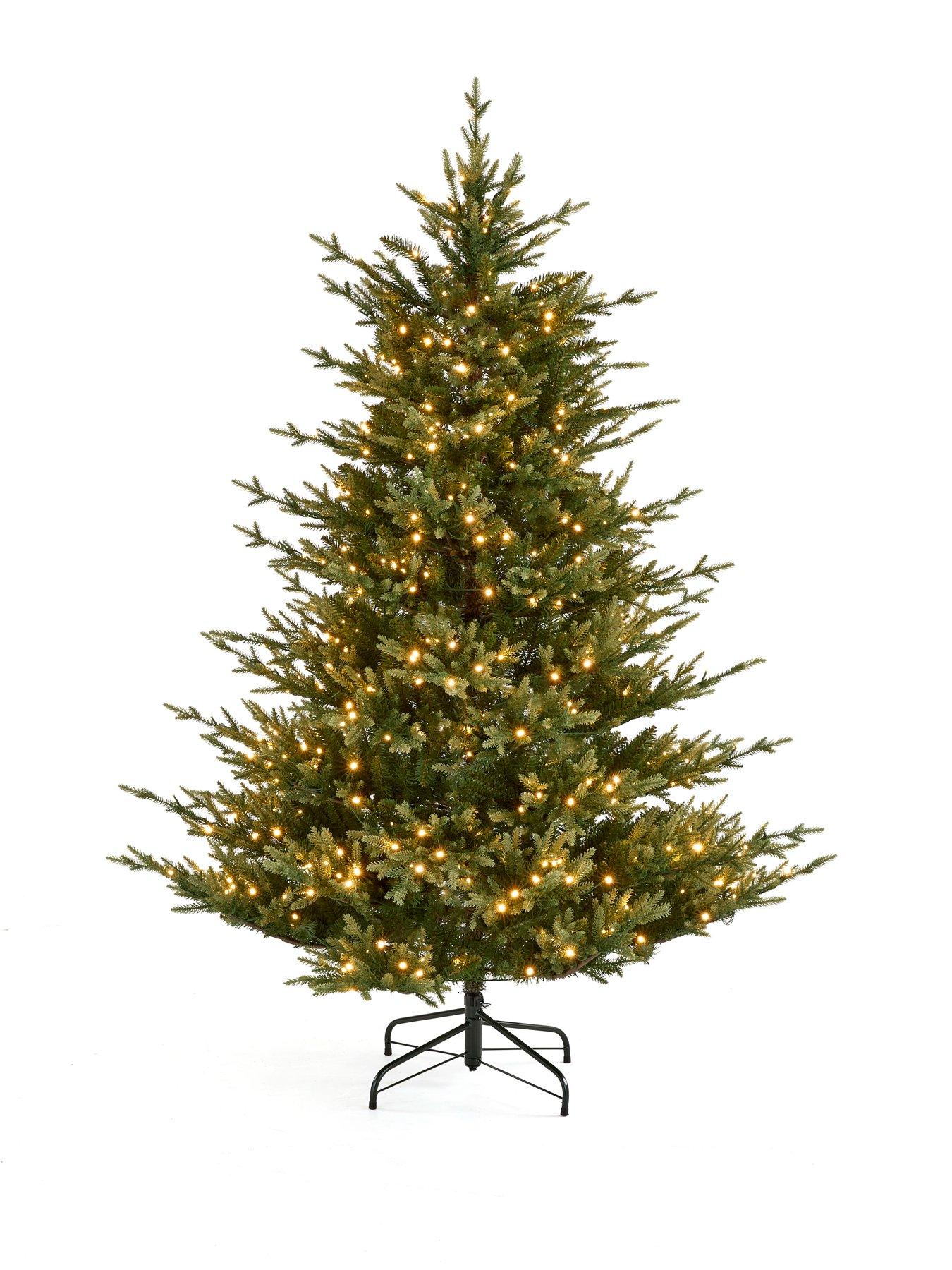 Image 2 of 5 of Very Home 6ft Grand Nottingham Fir Pre-Lit Christmas Tree