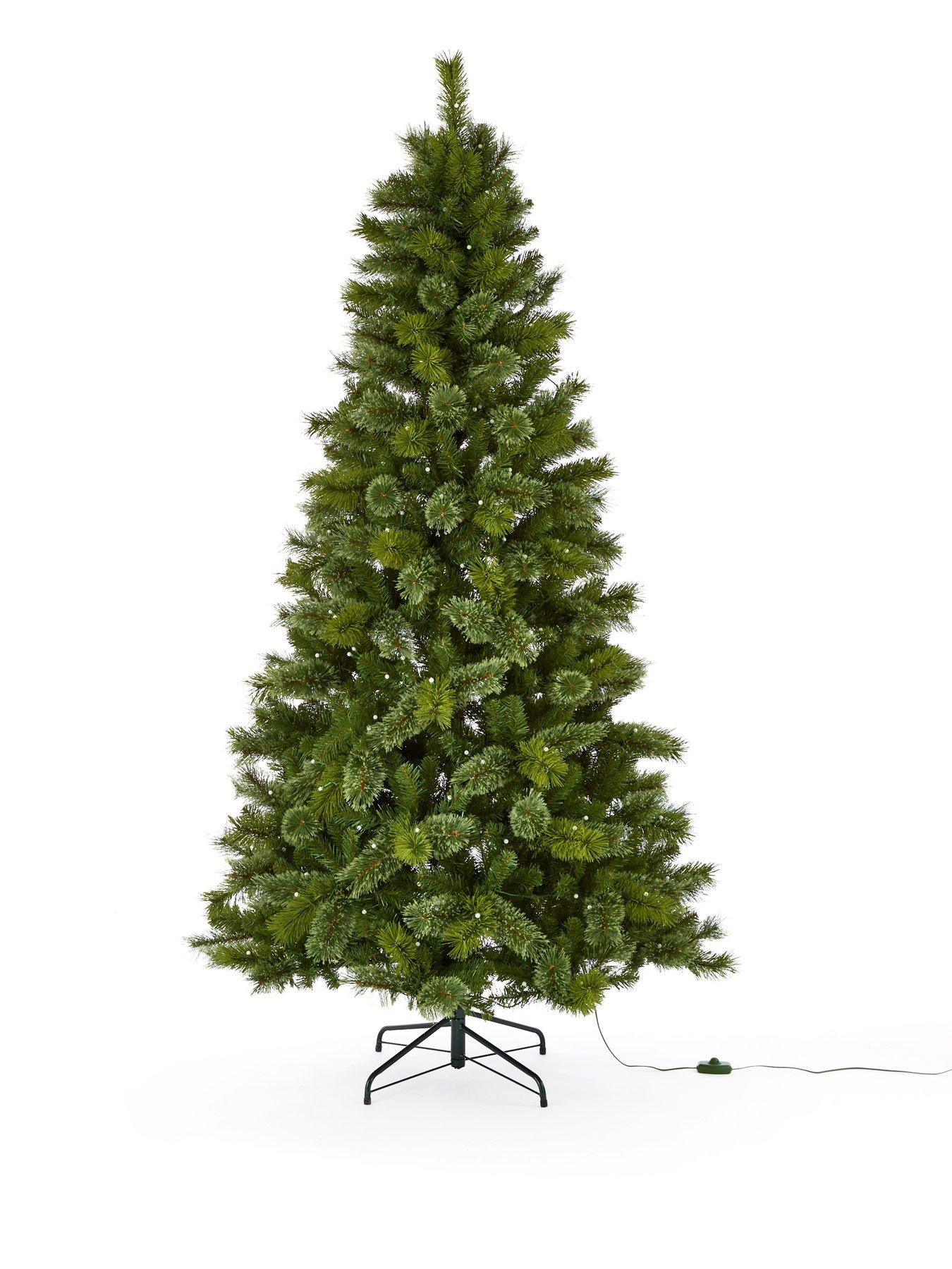 Image 3 of 6 of Very Home 7ft Pre Lit Mirabelle Cashmere Tips Christmas Tree