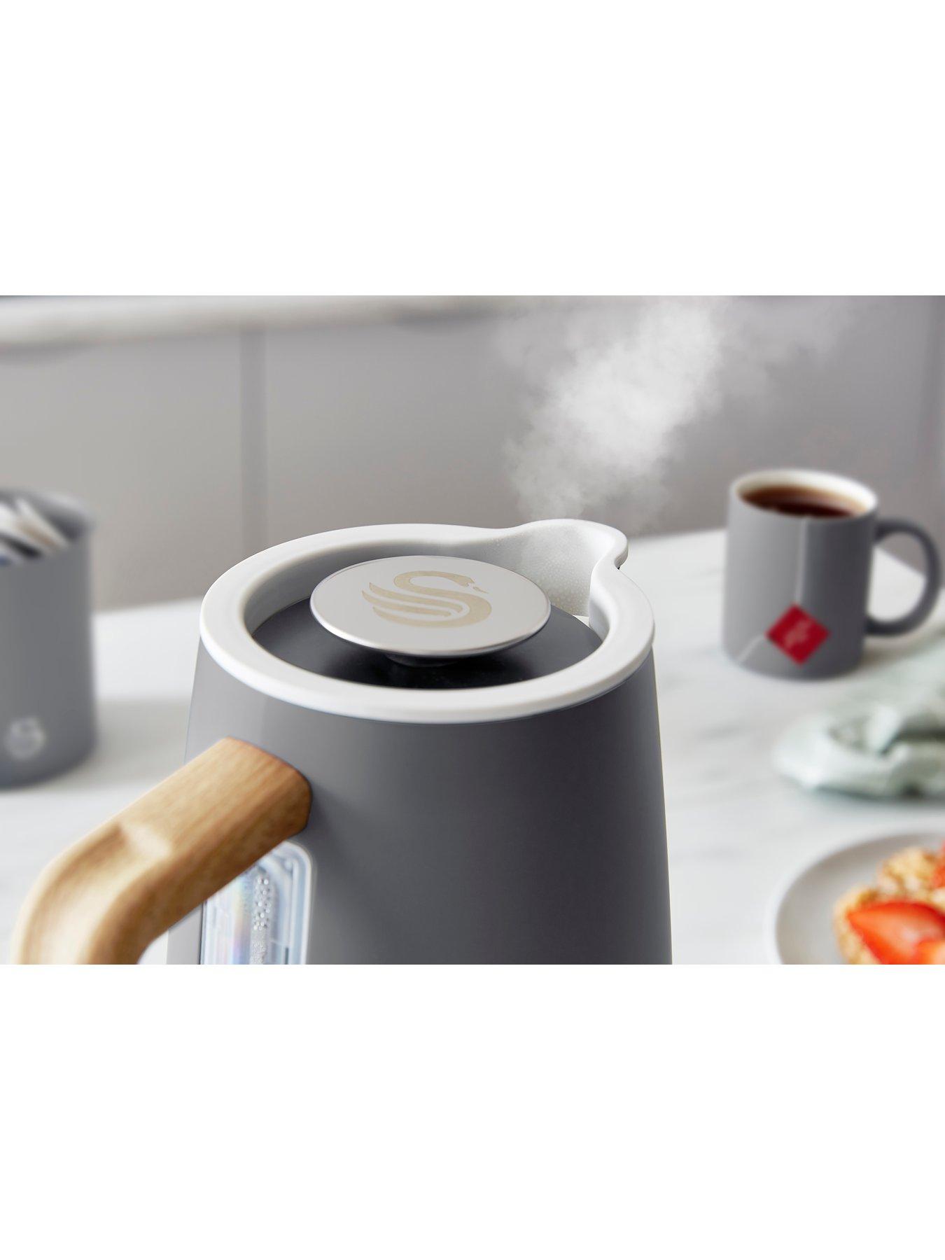  image of swan-eejb152-nordic-4-slice-toaster-and-kettle-set-grey