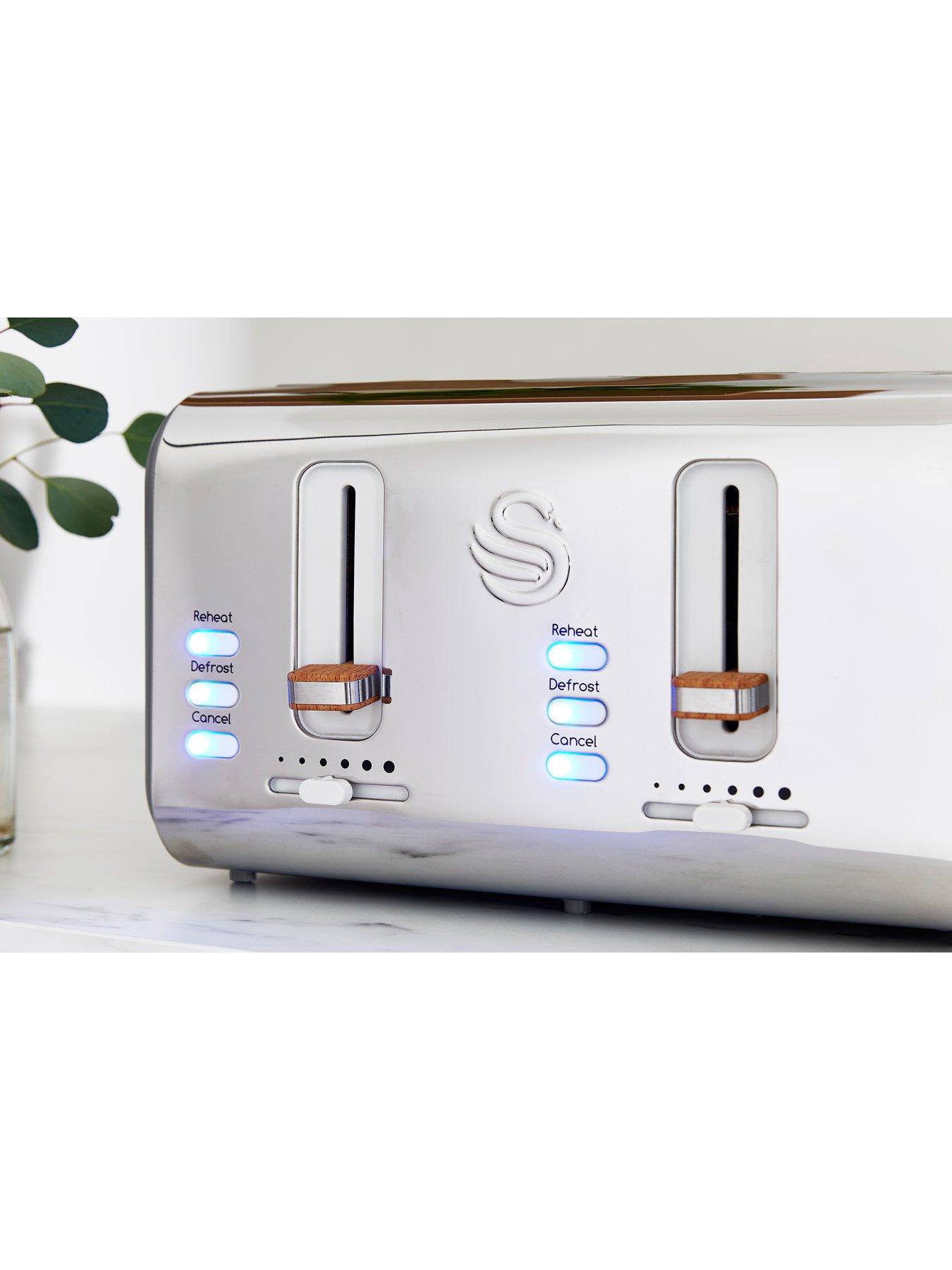  image of swan-eejb152-nordic-4-slice-toaster-and-kettle-set-grey