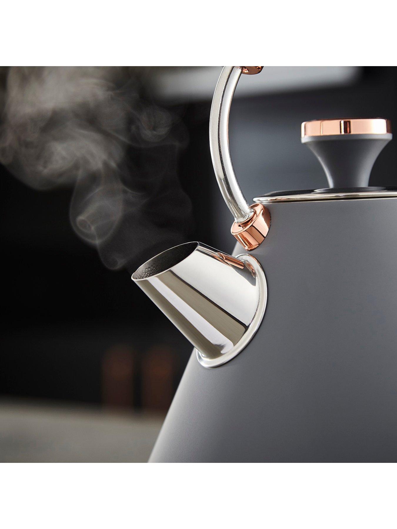  image of tower-eejb227-cavaletto-kettle-and-4-slice-toaster-set-grey