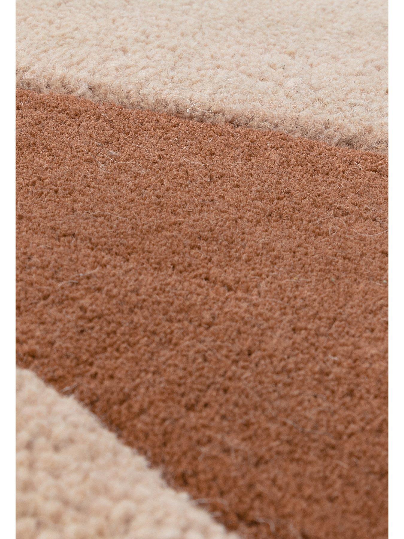  image of asiatic-canvas-pebble-orange-rug