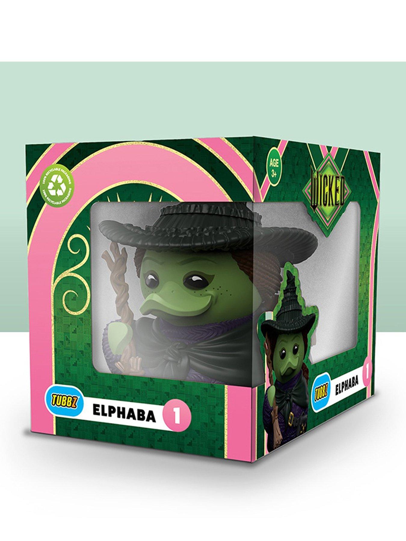  image of tubbz-wicked-elphaba-thropp-boxednbsptubzznbspcollectible-cosplaying-rubber-duck