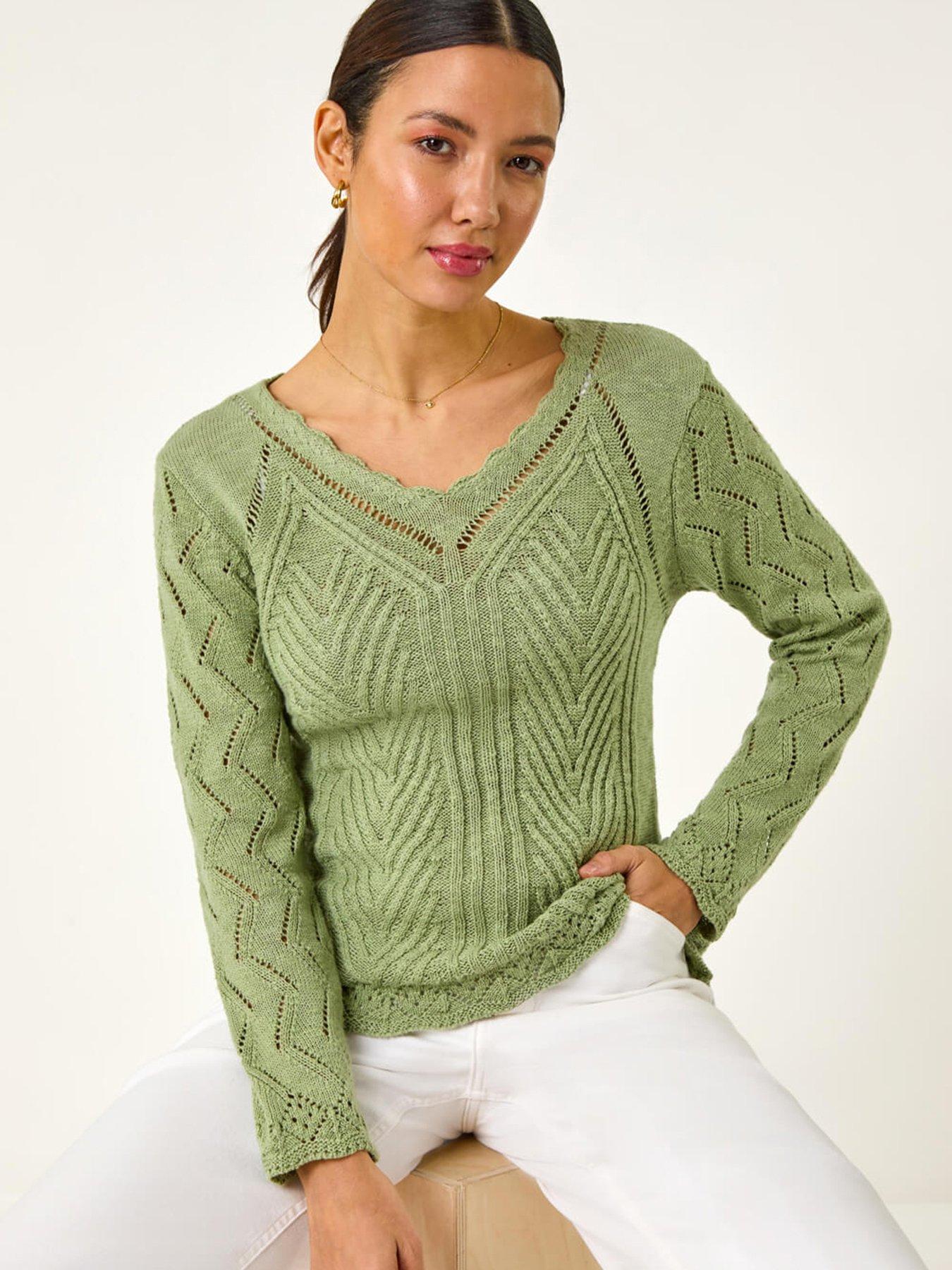roman-scallop-detail-knit-jumper-green