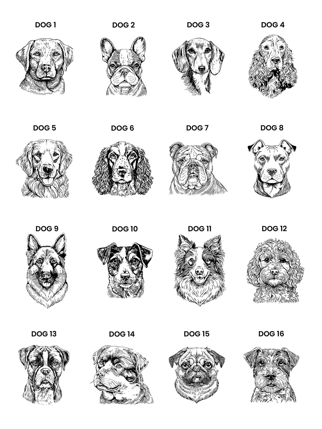 Image 2 of 3 of The Personalised Memento Company Personalised Dog Breed Feeding Bowl