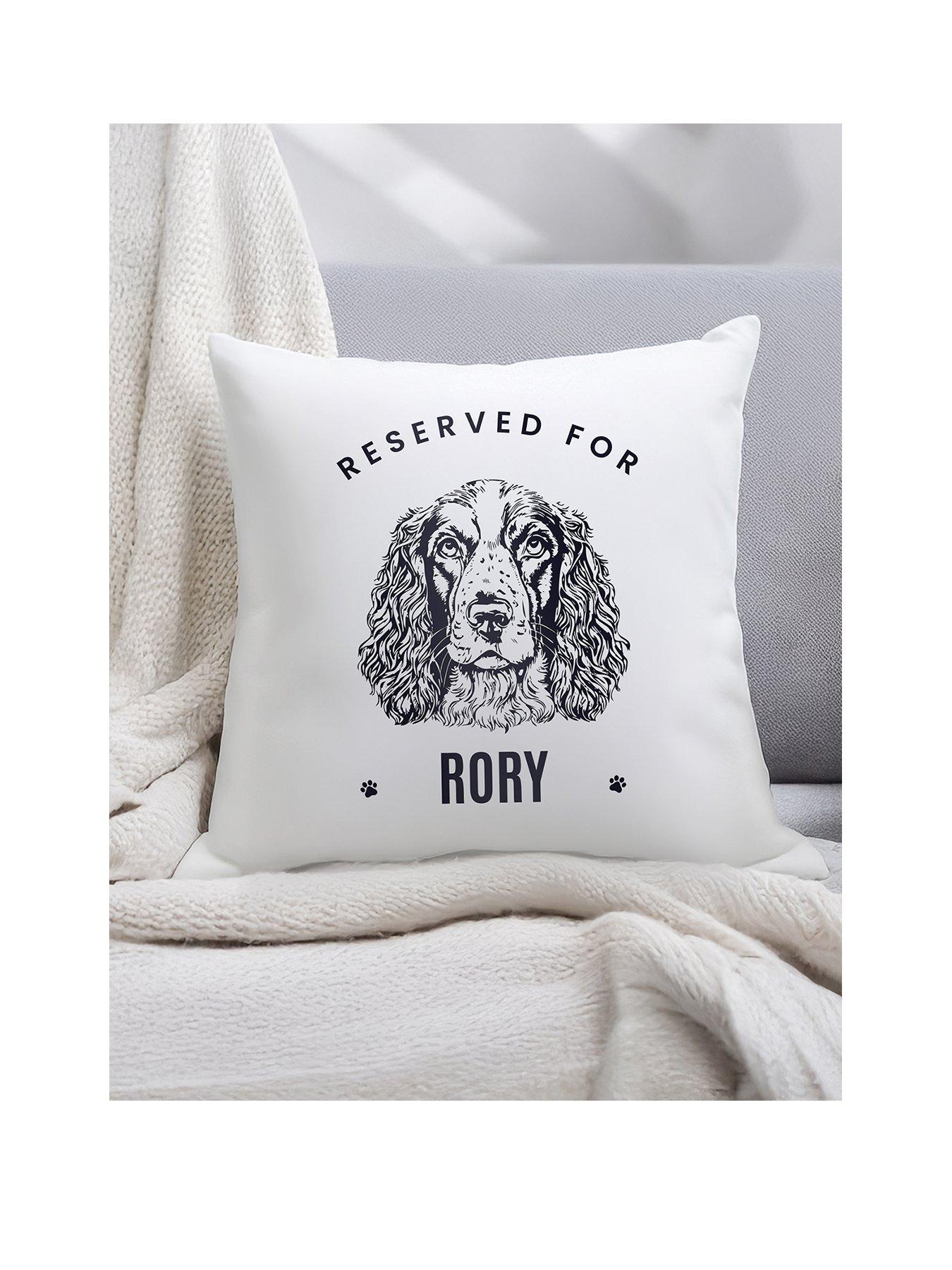 The Personalised Memento Company Personalised Dog Breed Cushion