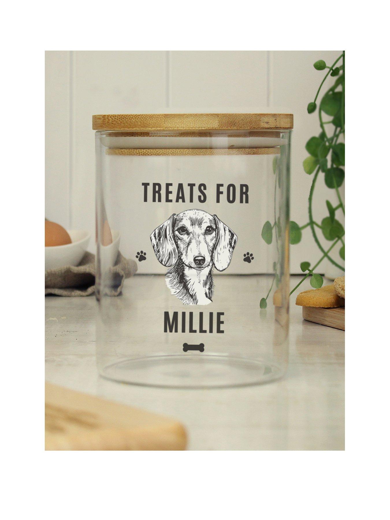 The Personalised Memento Company Personalised Dog Breed Treat Jar